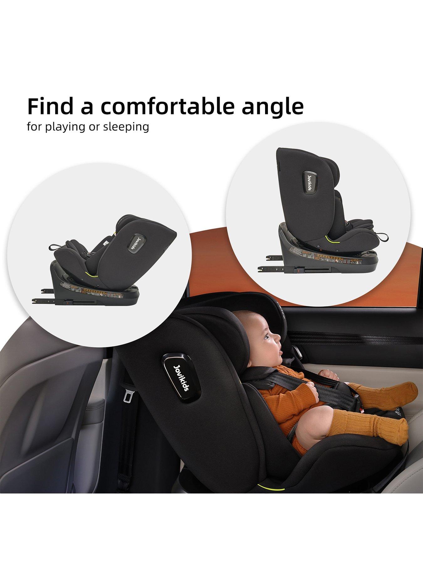 Image 7 of 7 of Jovikids Spin Top Tether Ranger Car Seat - Black