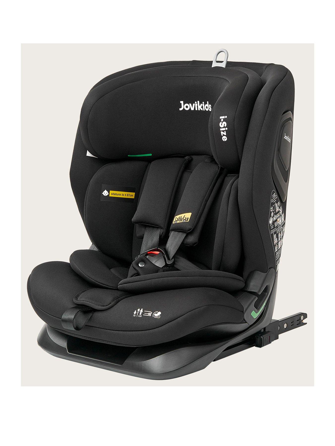 Jovikids Cici 1/2/3 Top Tether Car Seat - Black