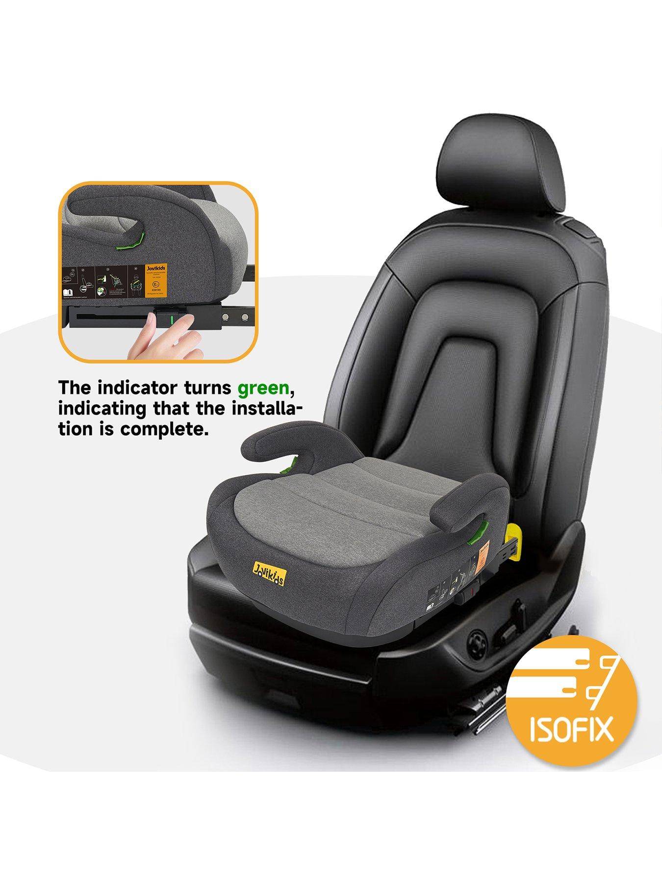 Image 6 of 8 of Jovikids Ohho Isofix Booster Car Seat - Black