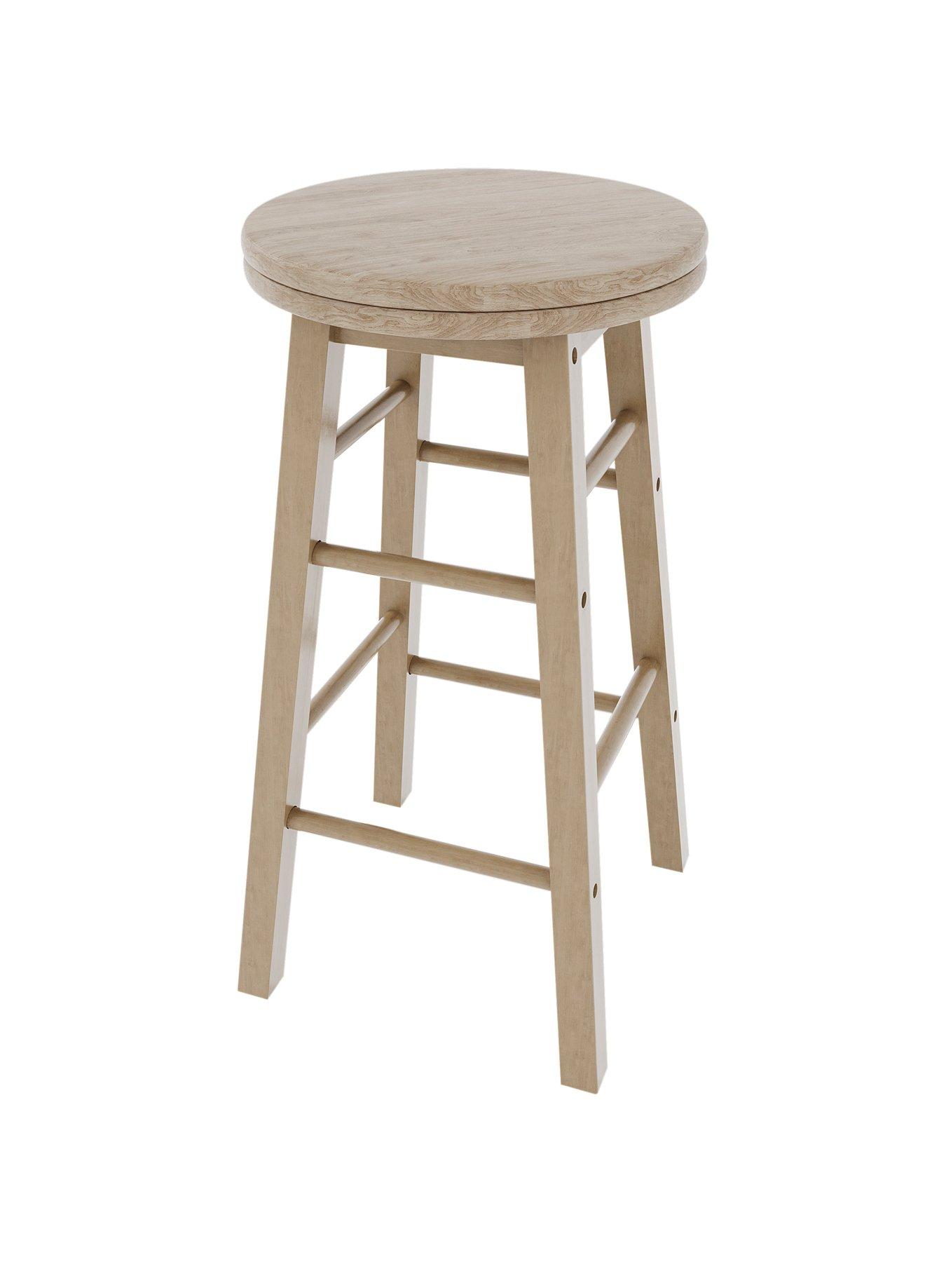 Image 7 of 8 of Vida Designs Chef Vida Wooden Revolving Bar Stool