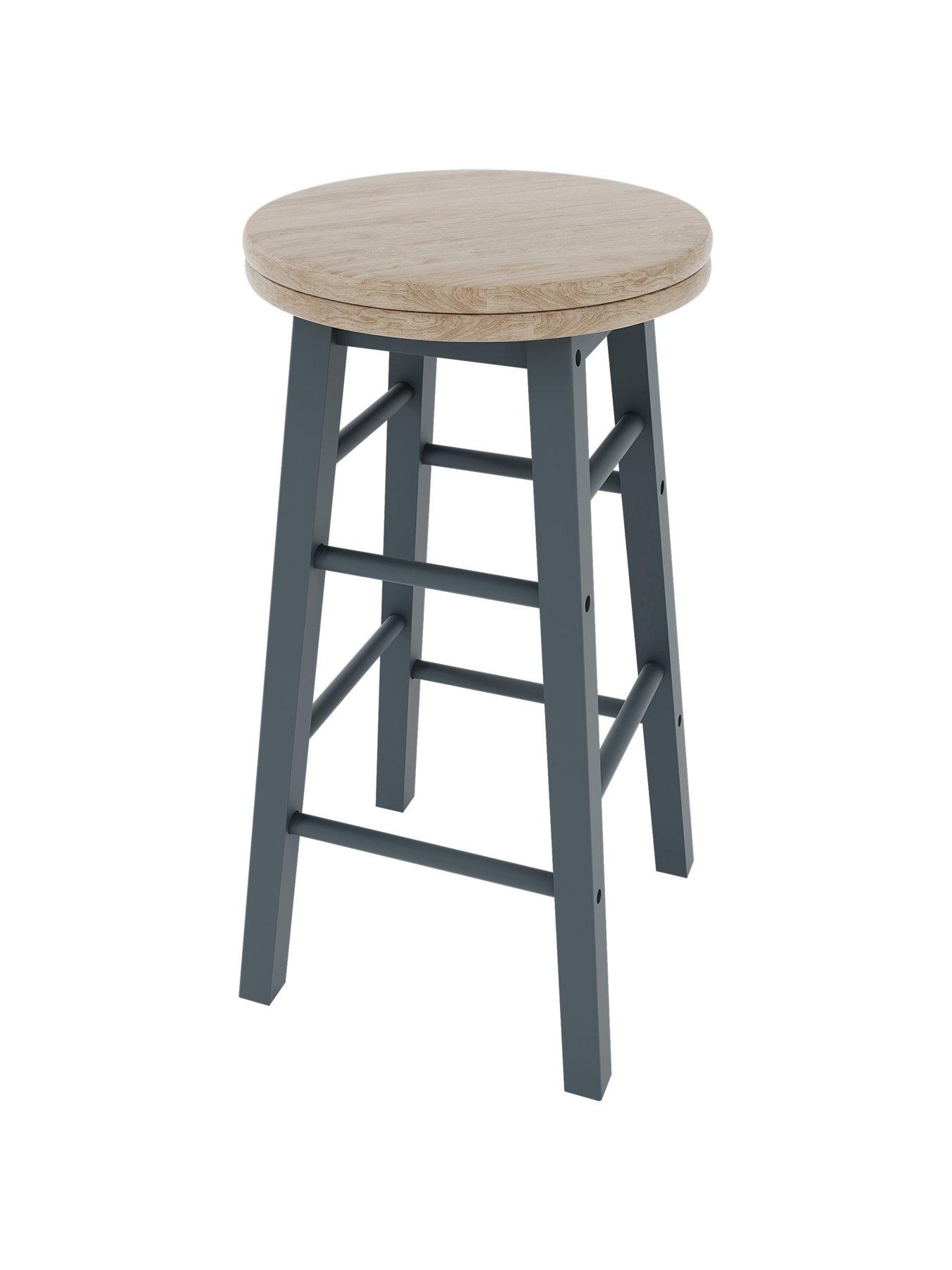 Image 7 of 8 of Vida Designs Chef Vida Wooden Revolving Bar Stool