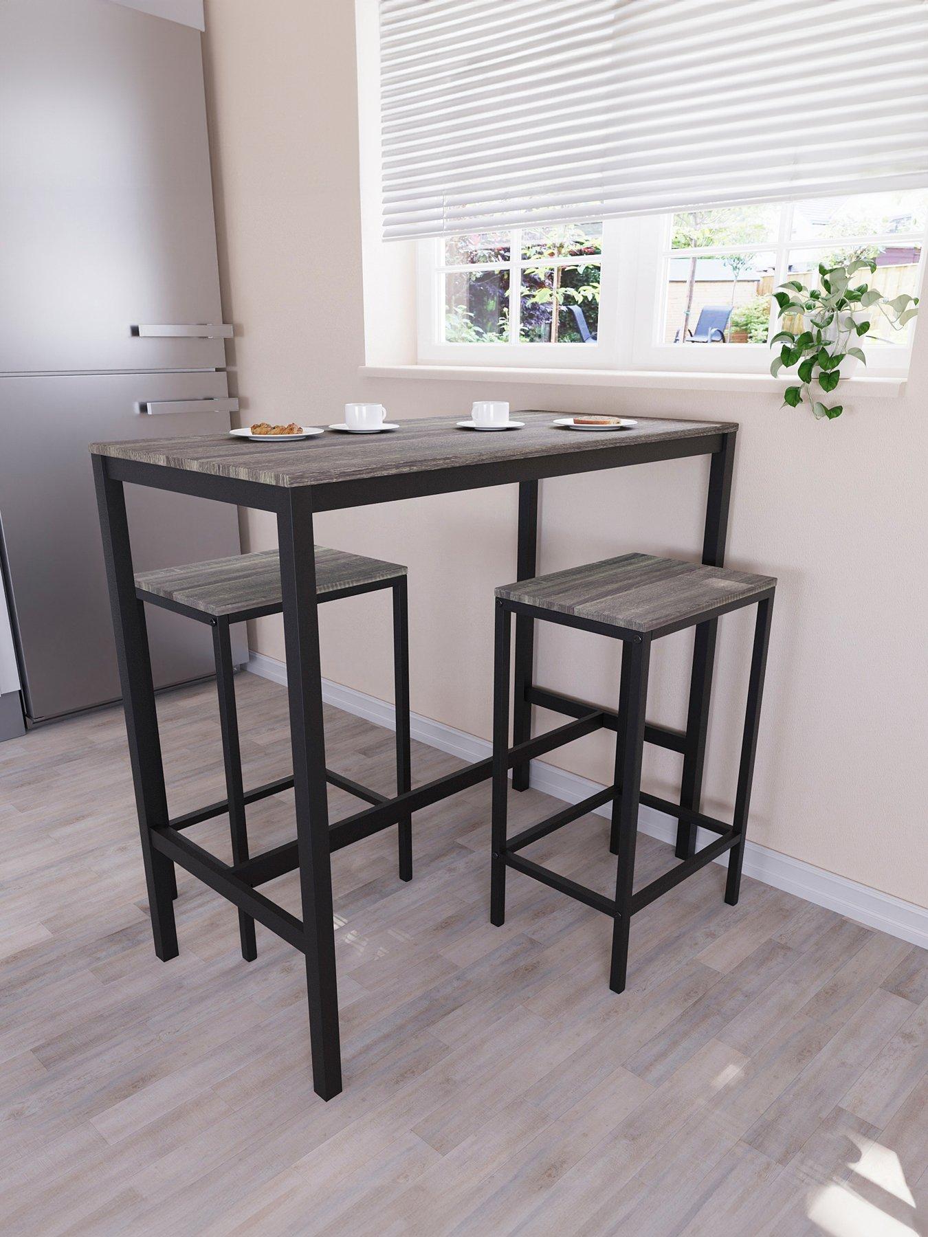 Image 1 of 7 of Vida Designs Roslyn 2 Seater Bar Table Set