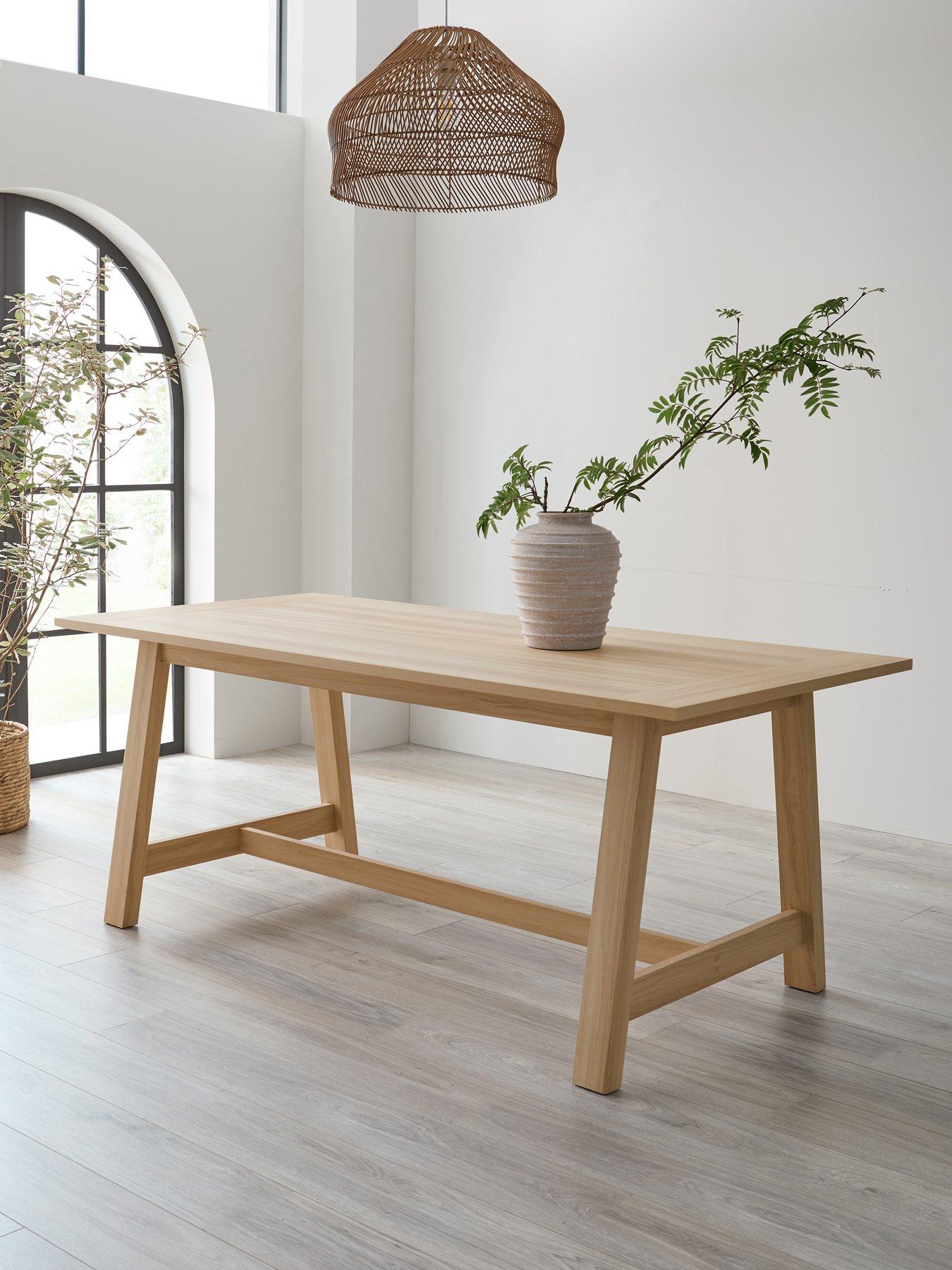 Michelle Keegan Home Lindley 185 cm Dining Table - Oak - FSC® Certified