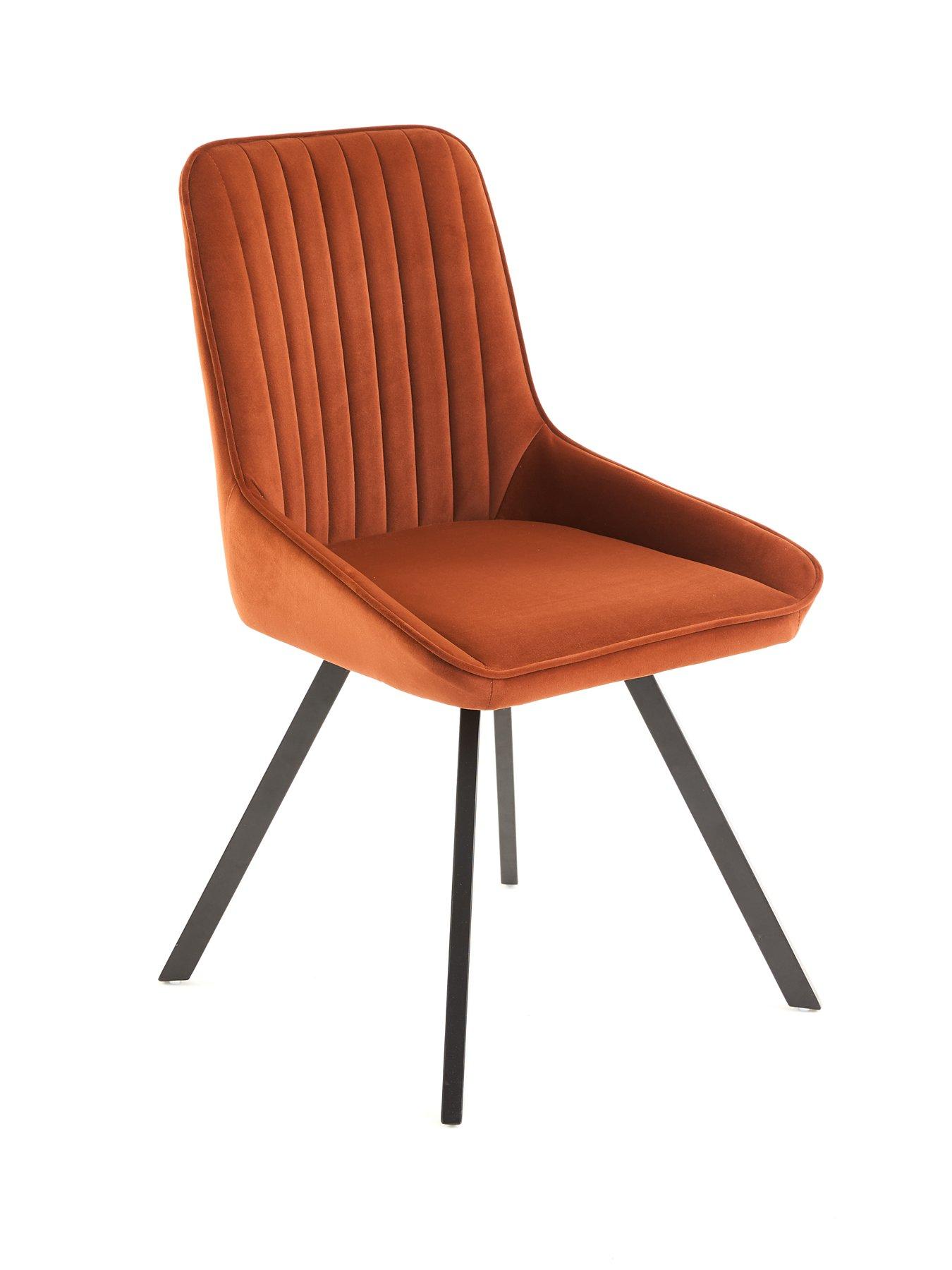 Image 4 of 7 of The Very Collection Oslo 120cm Round Dining Table &amp; 4 Marlow Chairs - FSC&reg; Certified
