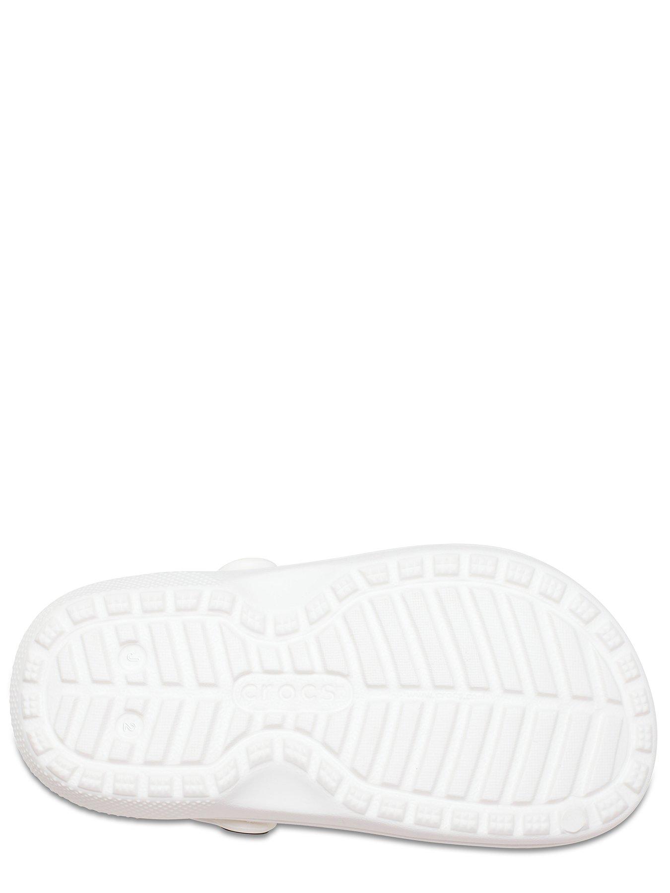 Image 4 of 5 of Crocs Junior/Youth Classic Lined Clogs - White