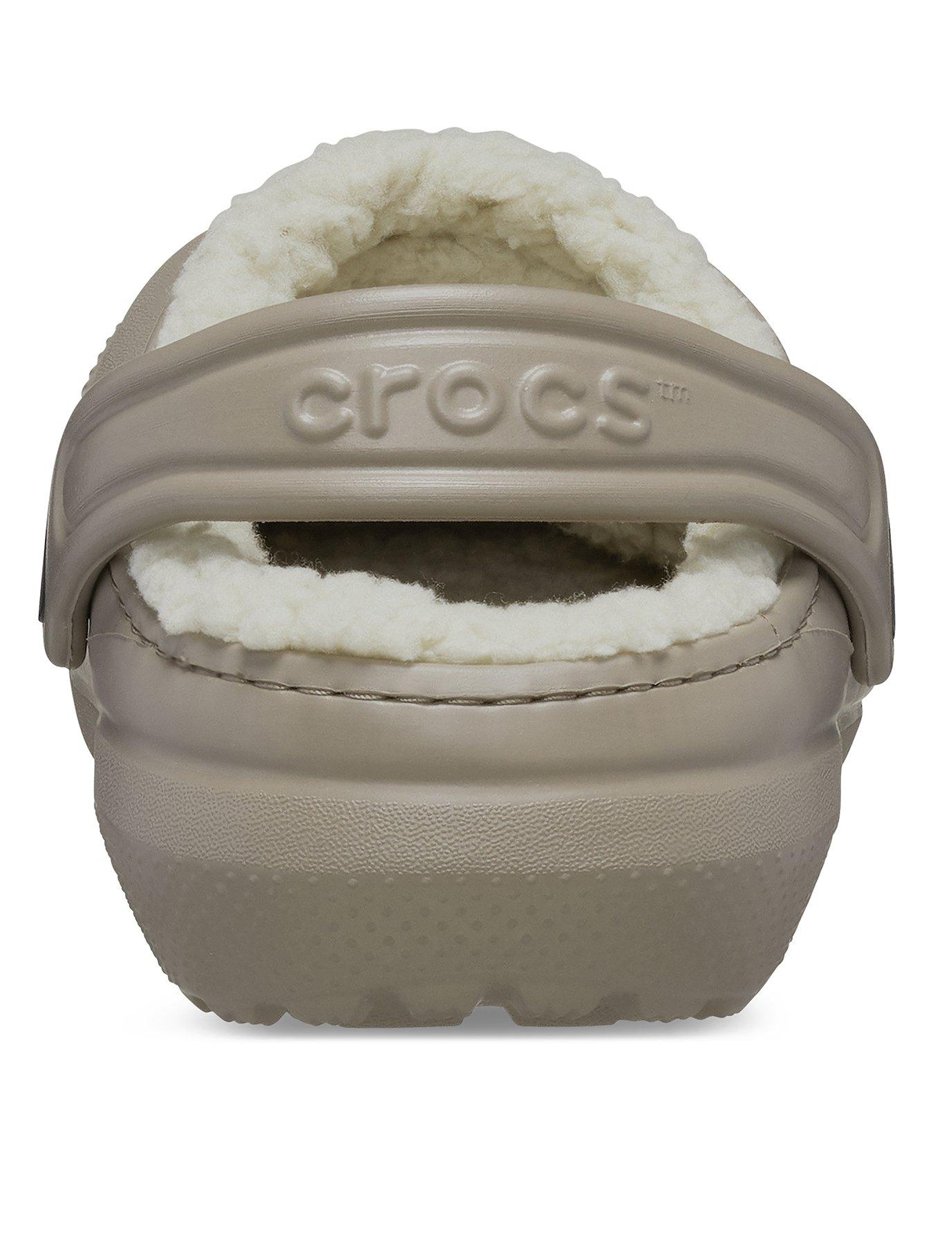 Image 3 of 5 of Crocs Junior/Youth Classic Lined Clogs K - Grey