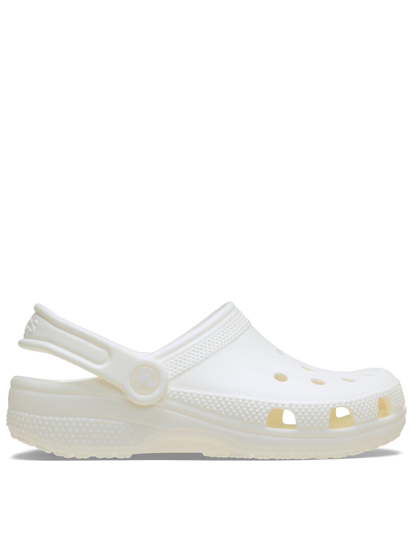 Crocs Junior/Youth Classic Glow Clogs - Green