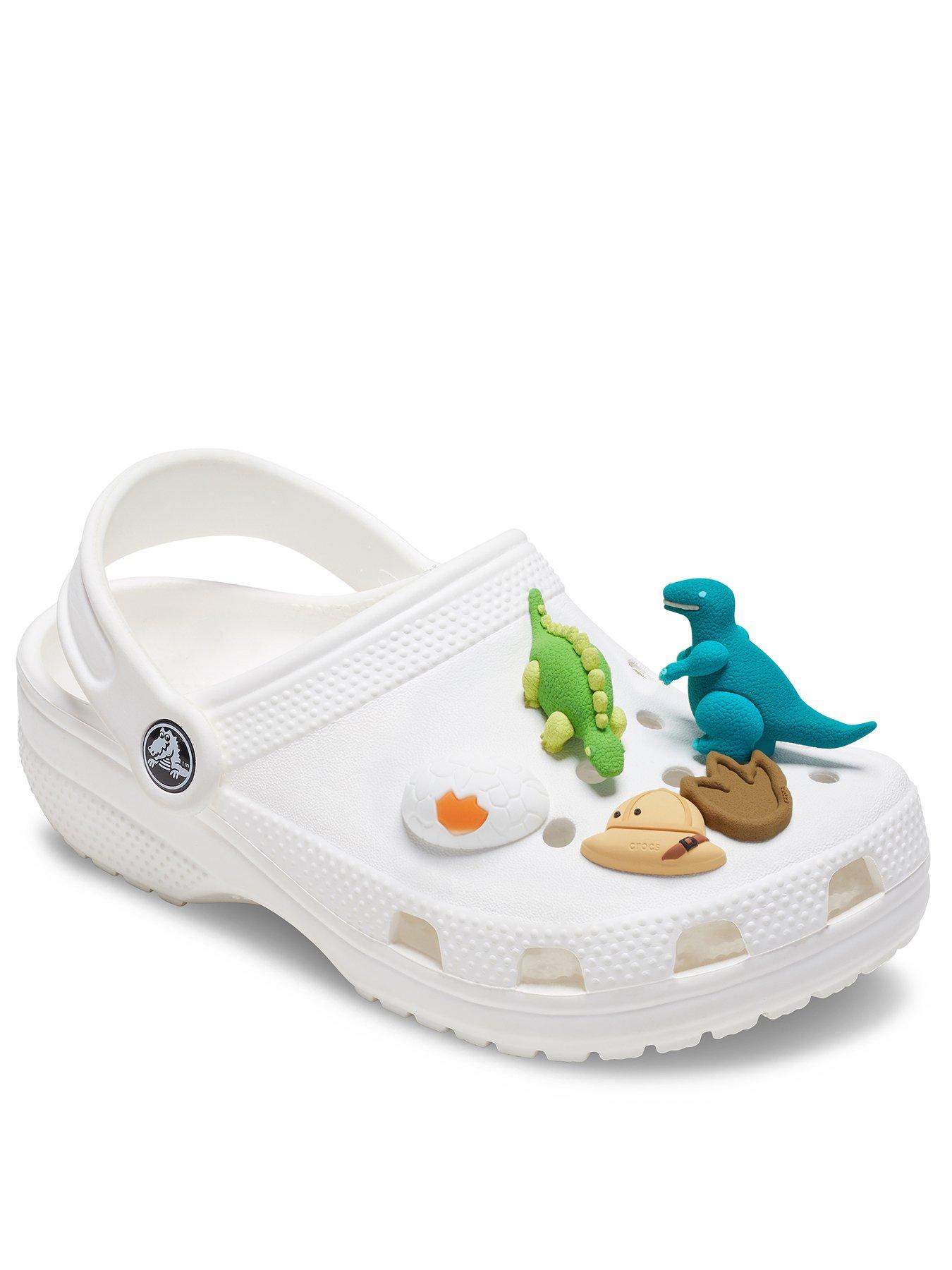 Image 1 of 4 of Crocs 5 Pack 3d Dinosaur Adventure Jibbitz - Multi