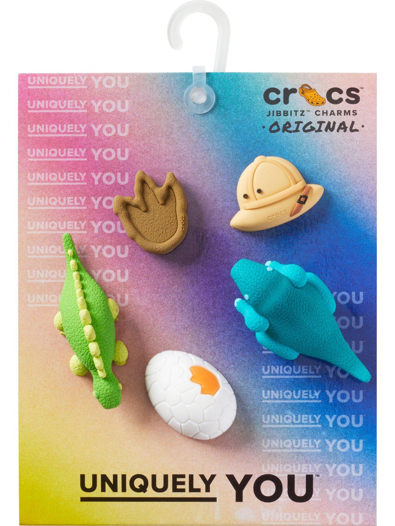 Image 4 of 4 of Crocs 5 Pack 3d Dinosaur Adventure Jibbitz - Multi