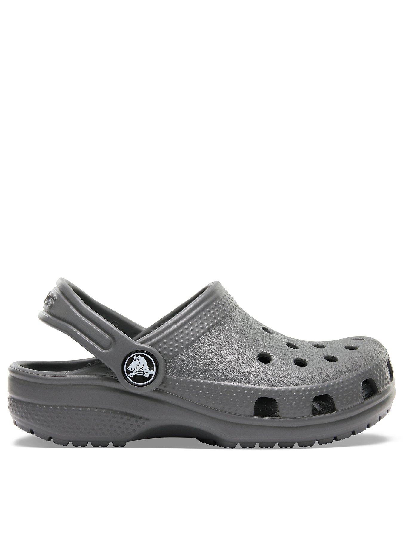 Crocs Infant / Junior Classic Clogs - Grey