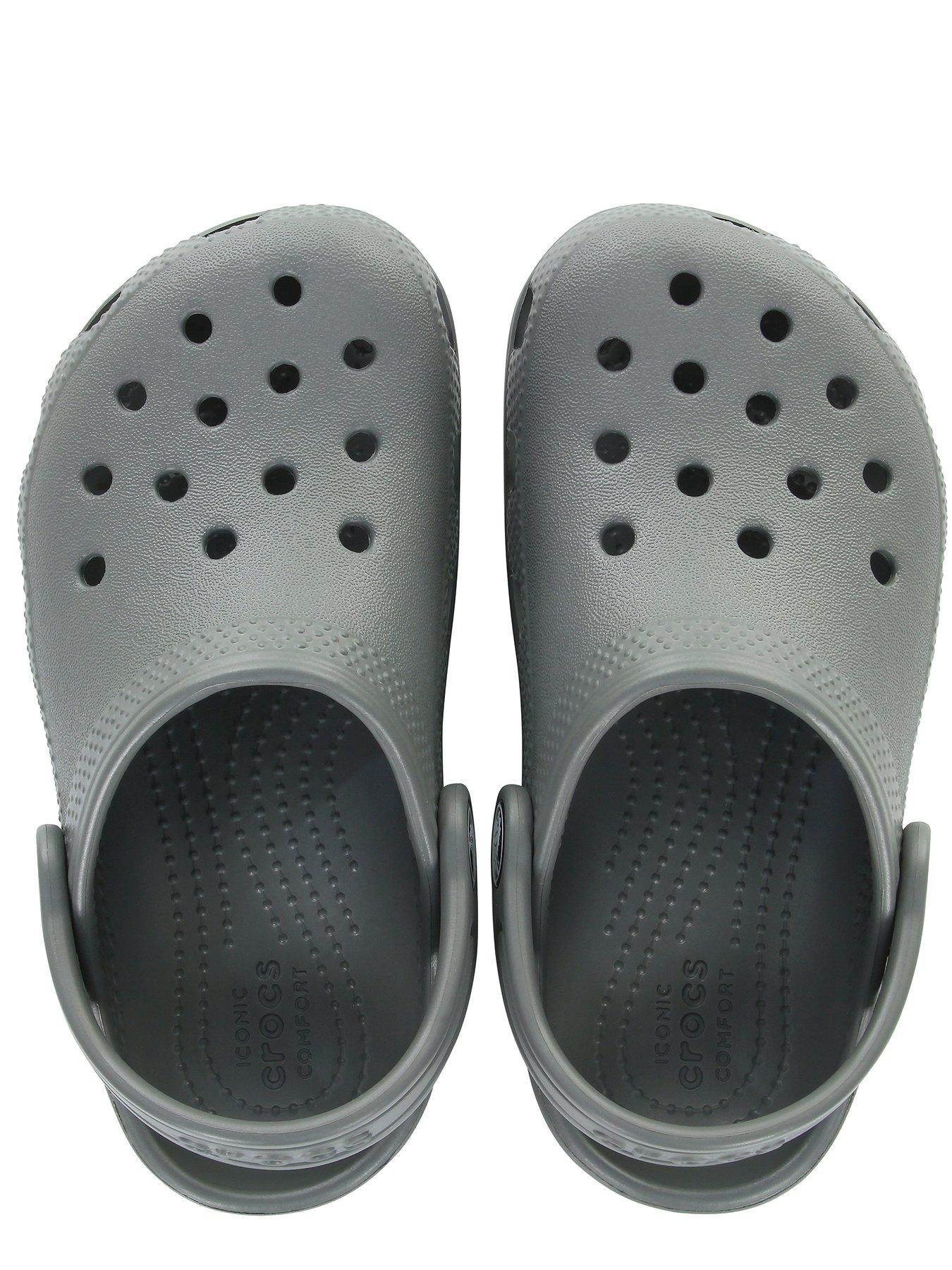 Image 4 of 6 of Crocs Toddler Classic Clog - Slate Grey