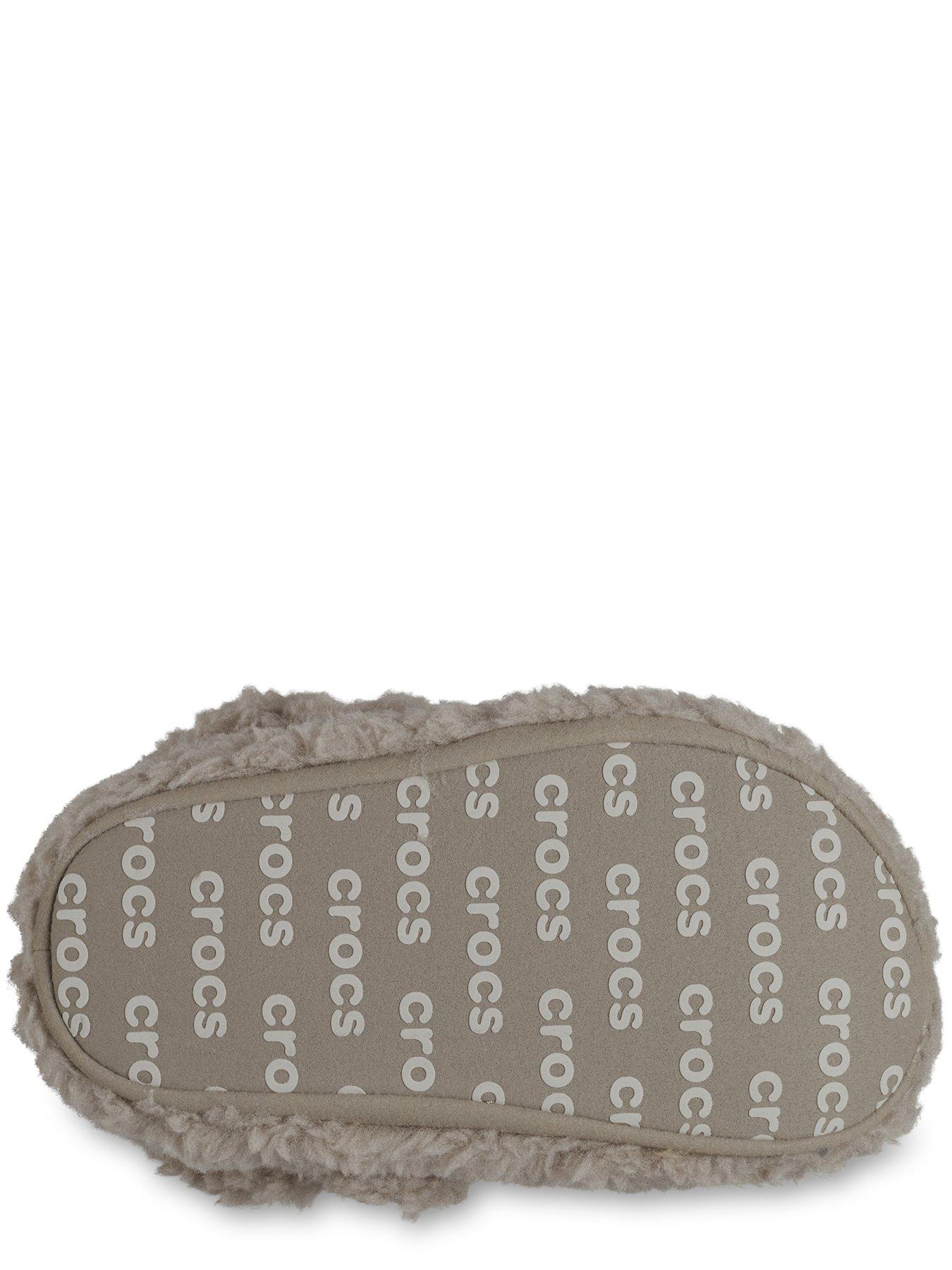 Image 4 of 5 of Crocs Toddler Classic Cozzzy Slipper - Mushroom