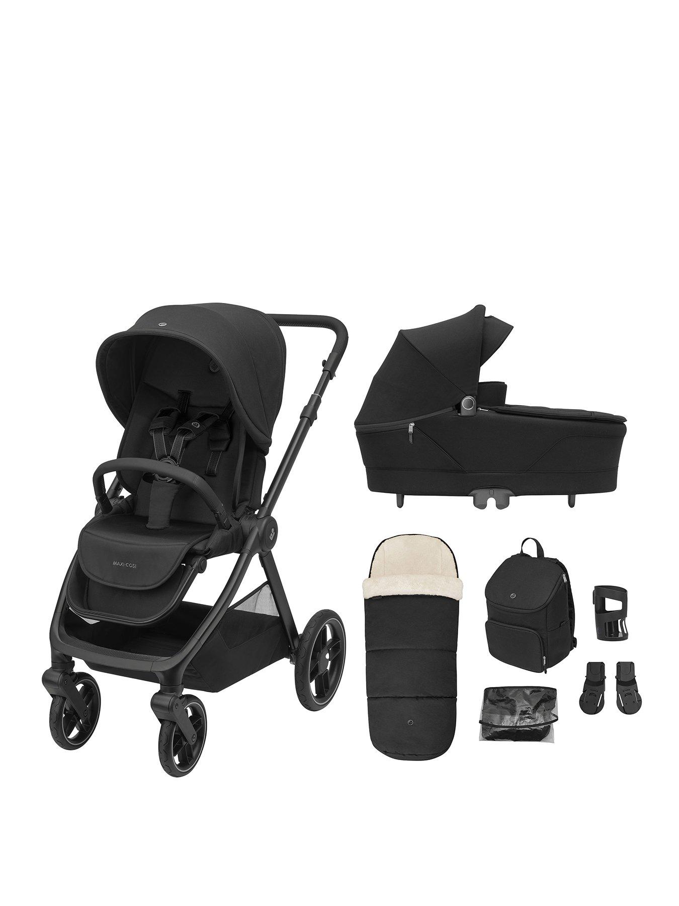 undefined Oxford + Essential Pushchair Bundle - Twillic Black
