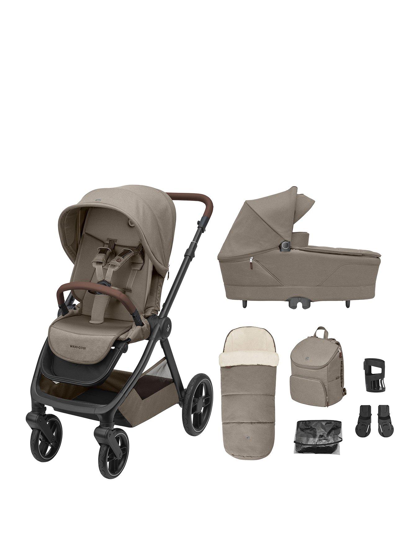 undefined Oxford + Essential Pushchair Bundle - Twillic Truffle