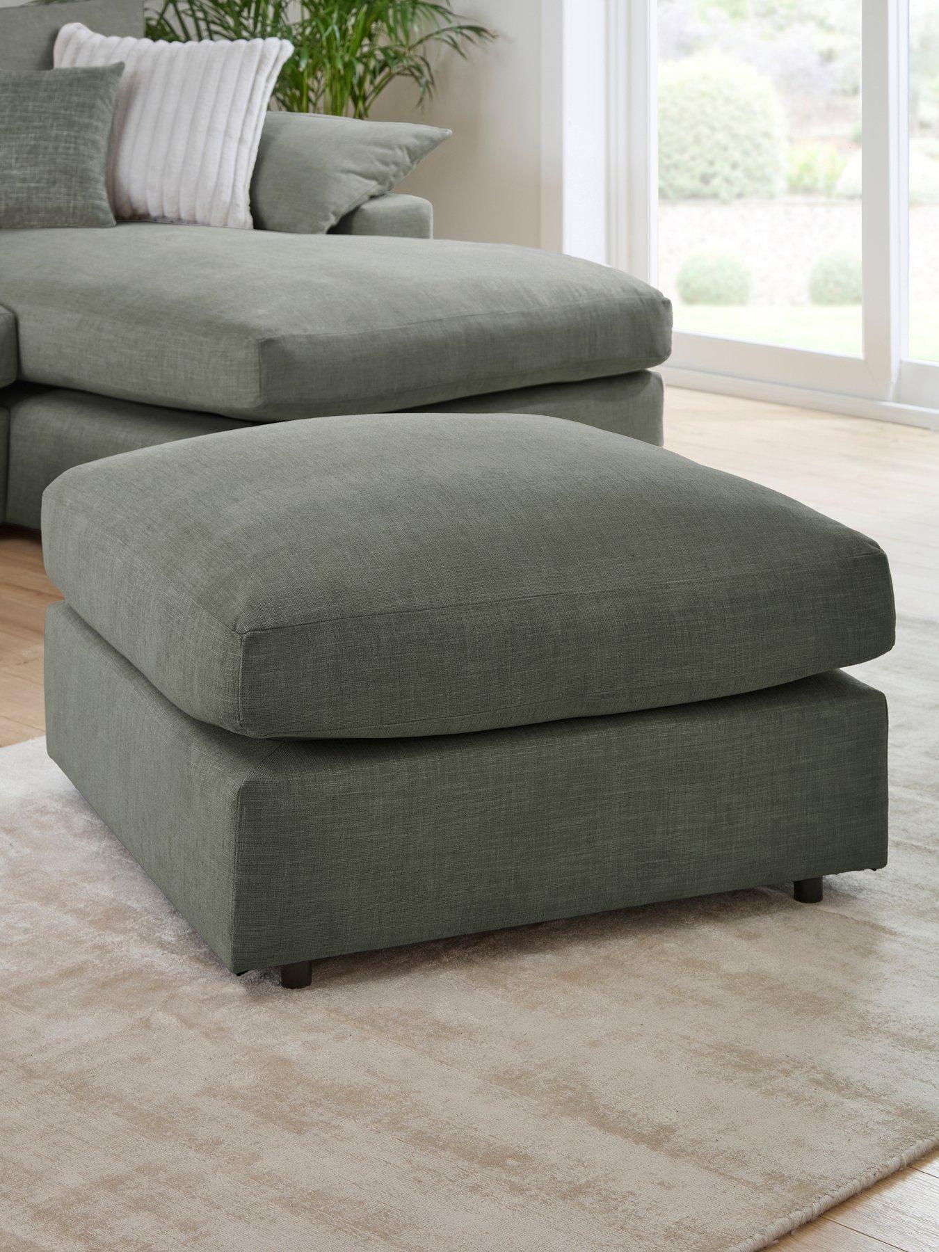 The Very Collection Aston Footstool - Made to Order in the UK