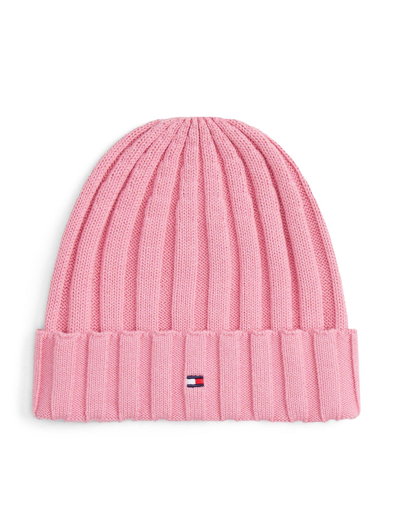 Tommy Hilfiger Kids Small Flag Beanie - Mystic - Pink