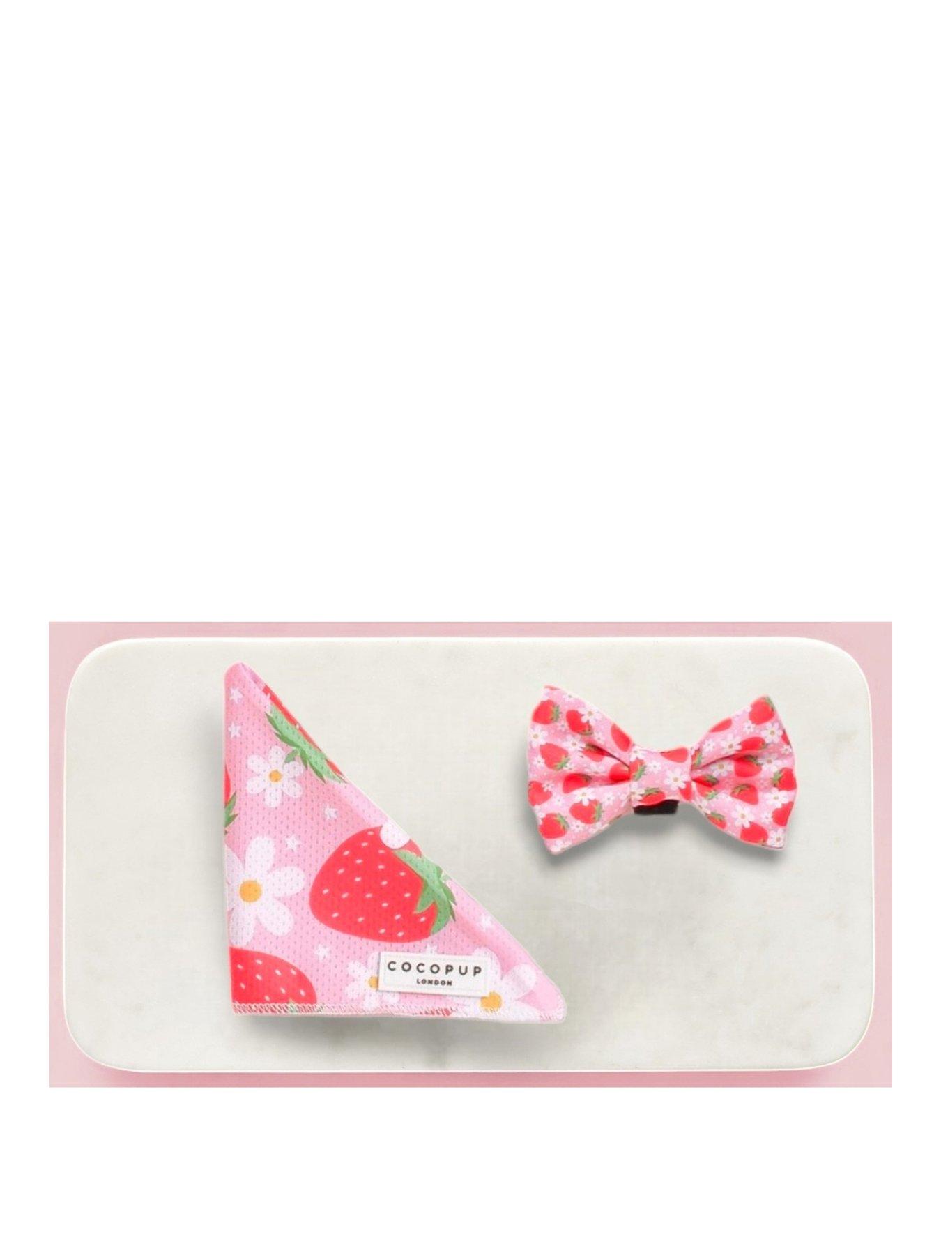 Image of Cocopup 2 Pack - Pupberry Fields Bandana and Bow Tie