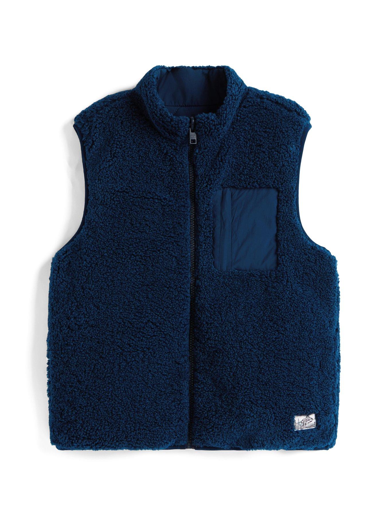 Tommy Hilfiger Chenille Vest Tommy Hilfiger Kids Reversible Teddy