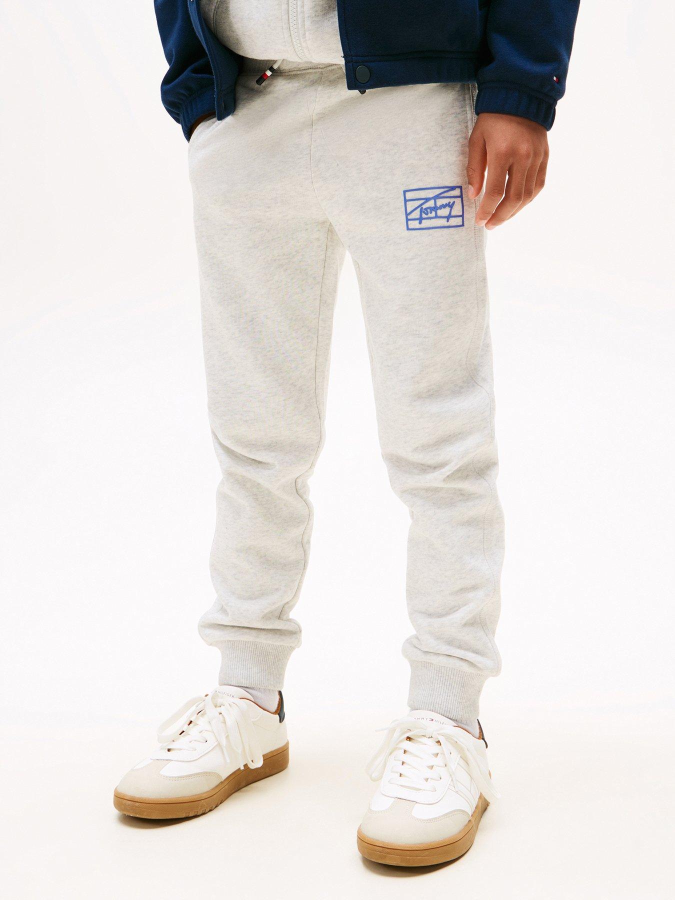 Tommy Hilfiger Boys Varsity Graphic Sweatpants - Heather