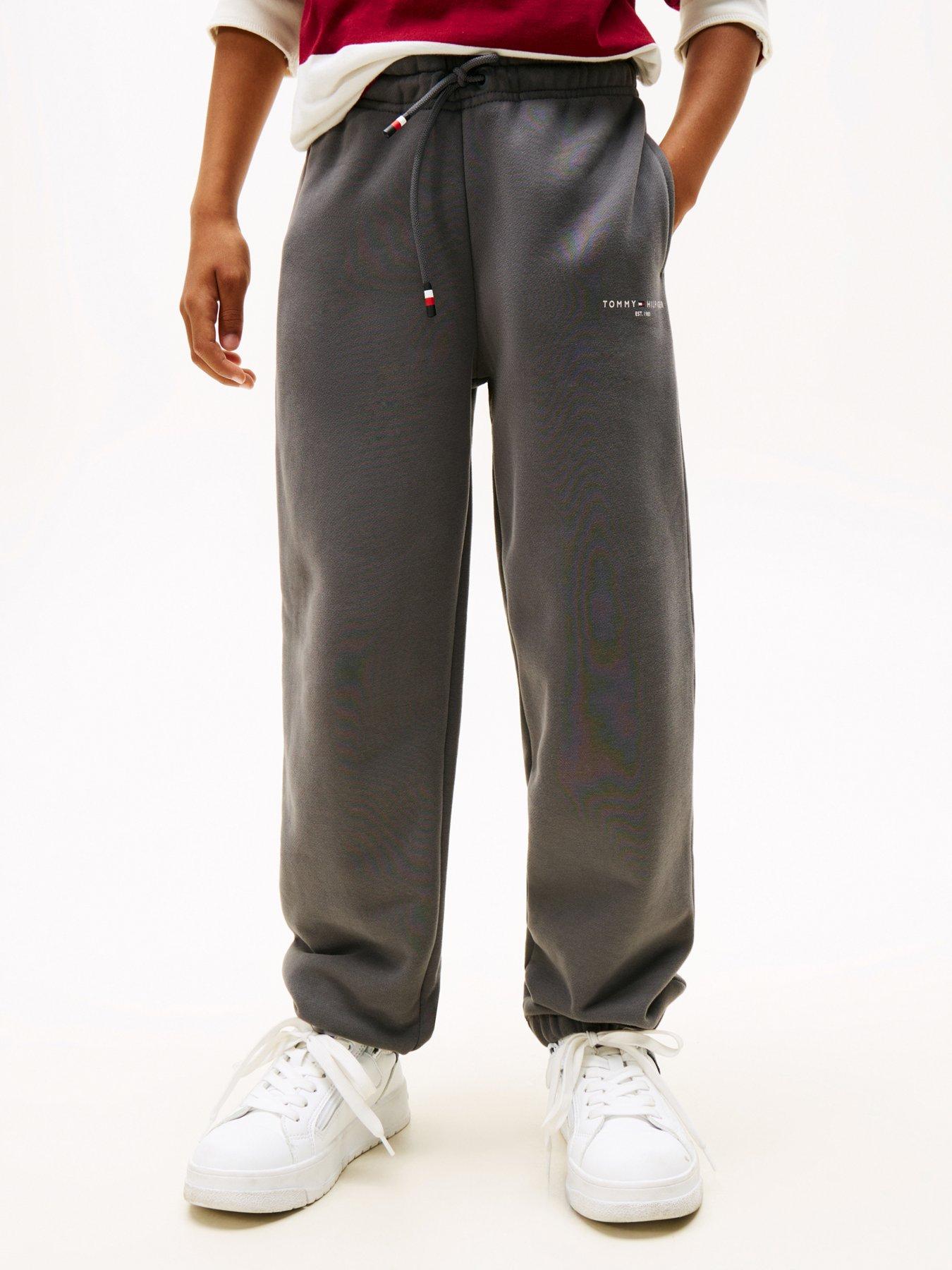 Tommy Hilfiger Boys Mini Corp Sweatpants - Washed Black