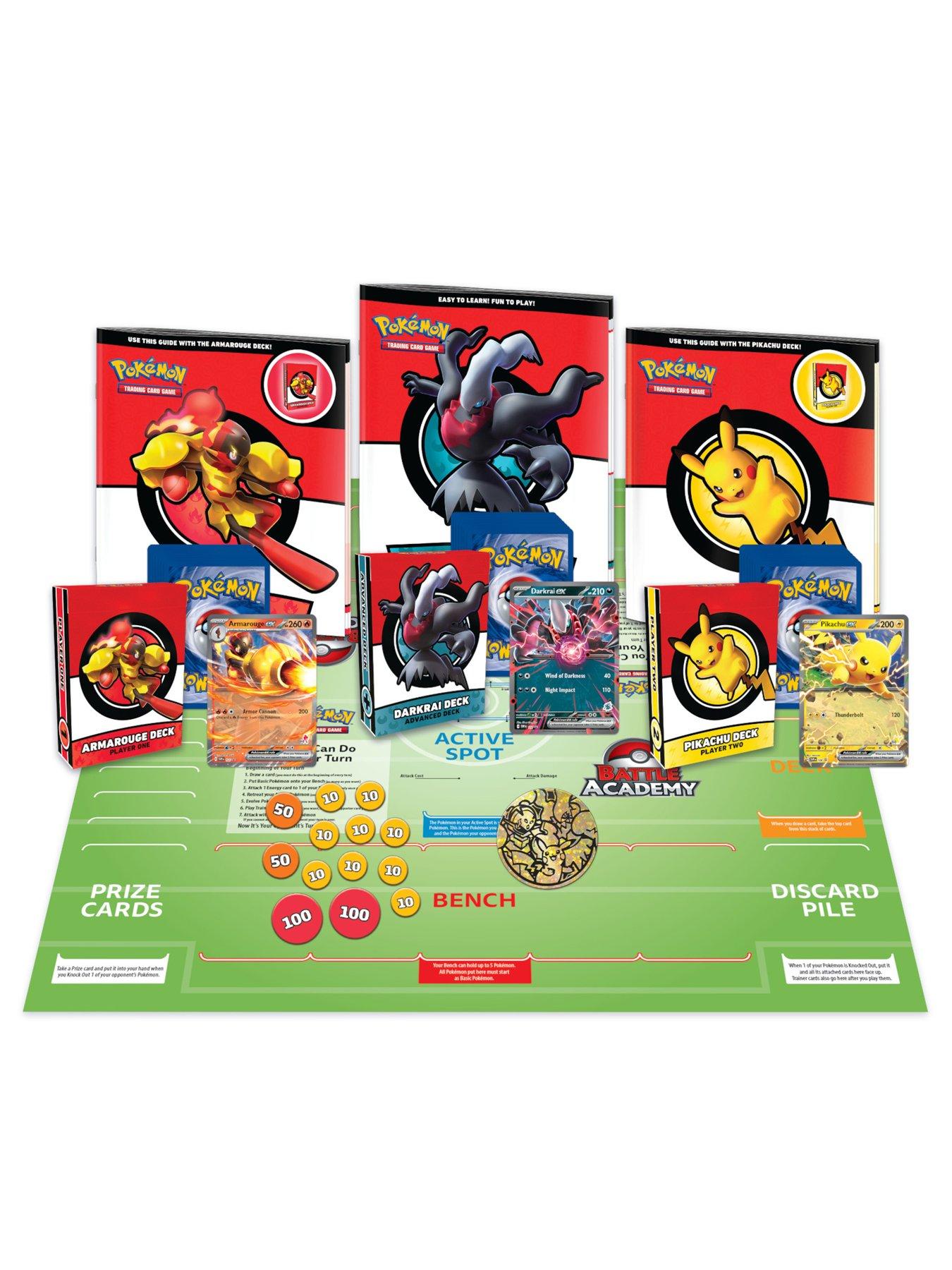 Image 4 of 6 of Pokemon Battle Academy&nbsp;Trading Card&nbsp;Game with Darkrai, Armarouge and Pikachu