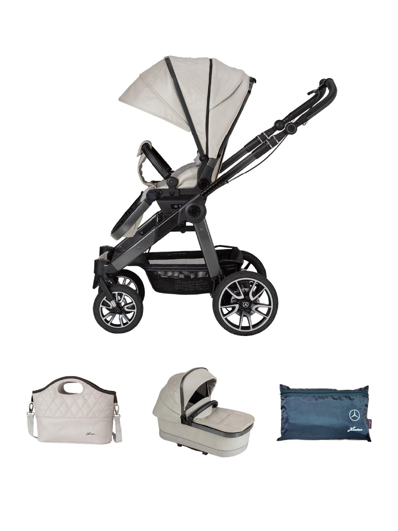 undefined All-Terrain GTR Pushchair, Carrycot & Changing Bag Bag - Moonstone