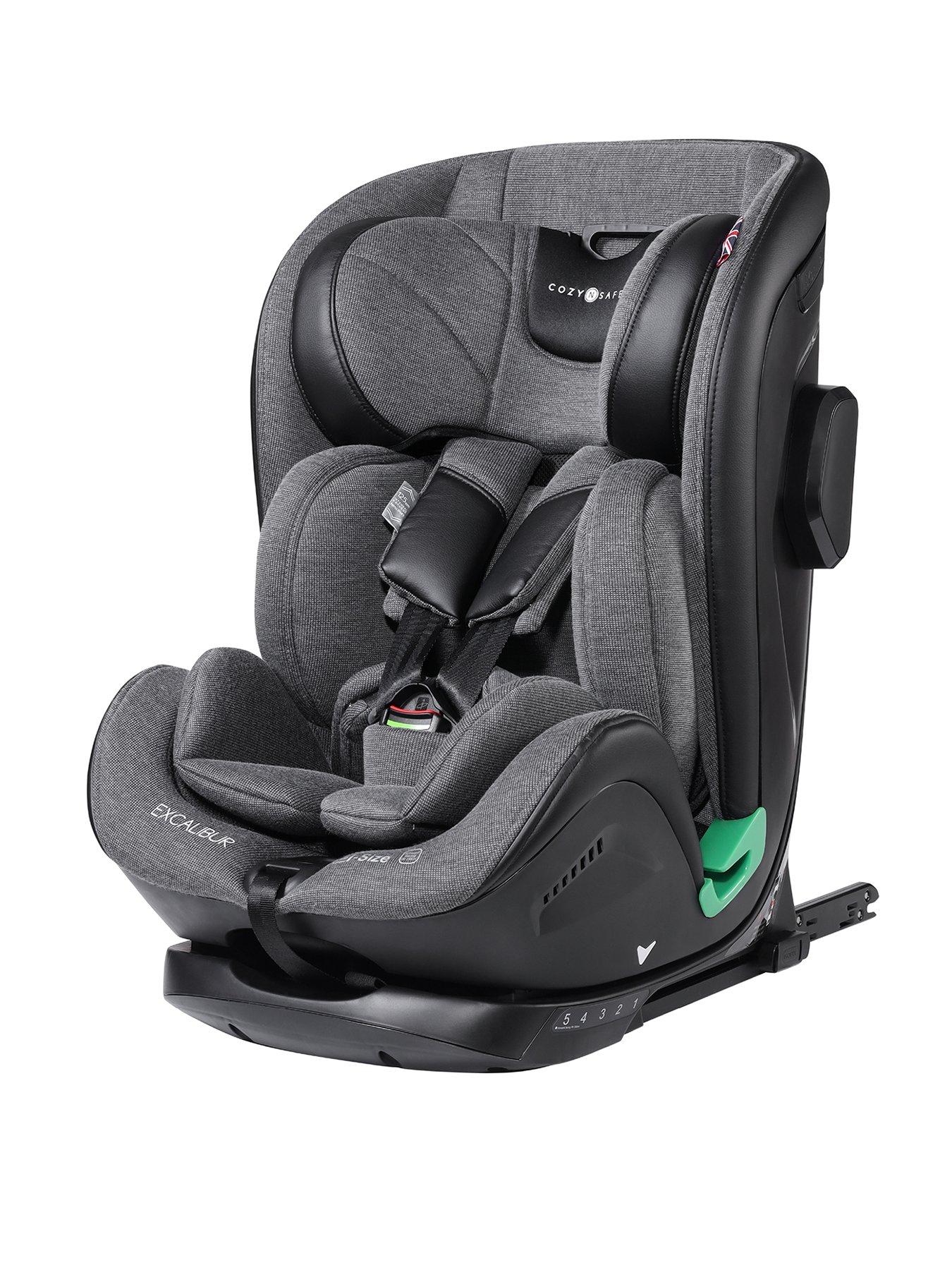 undefined Excalibur i-Size Car Seat - 76-150cm - 15mths - 12yrs - Black/Grey