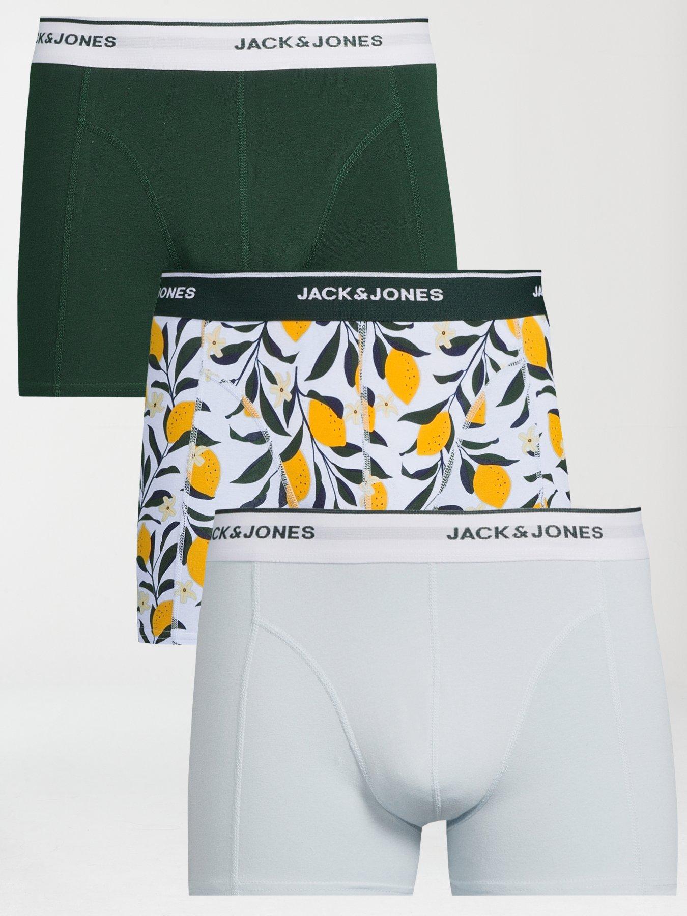 undefined Lemon Printed Trunks 3 Pack - Multi