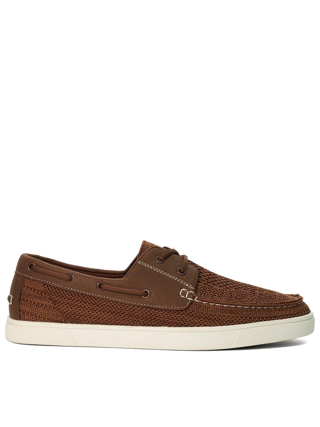 Image 1 of 6 of Dune London Dune Mens Blaizerss Classic Lace Boat Shoe
