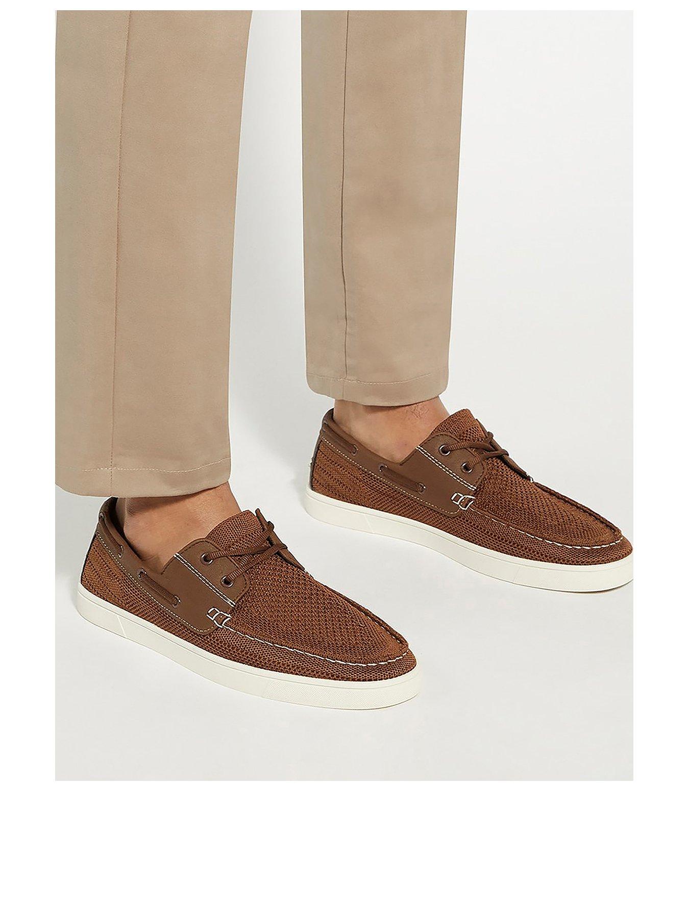 Image 2 of 6 of Dune London Dune Mens Blaizerss Classic Lace Boat Shoe