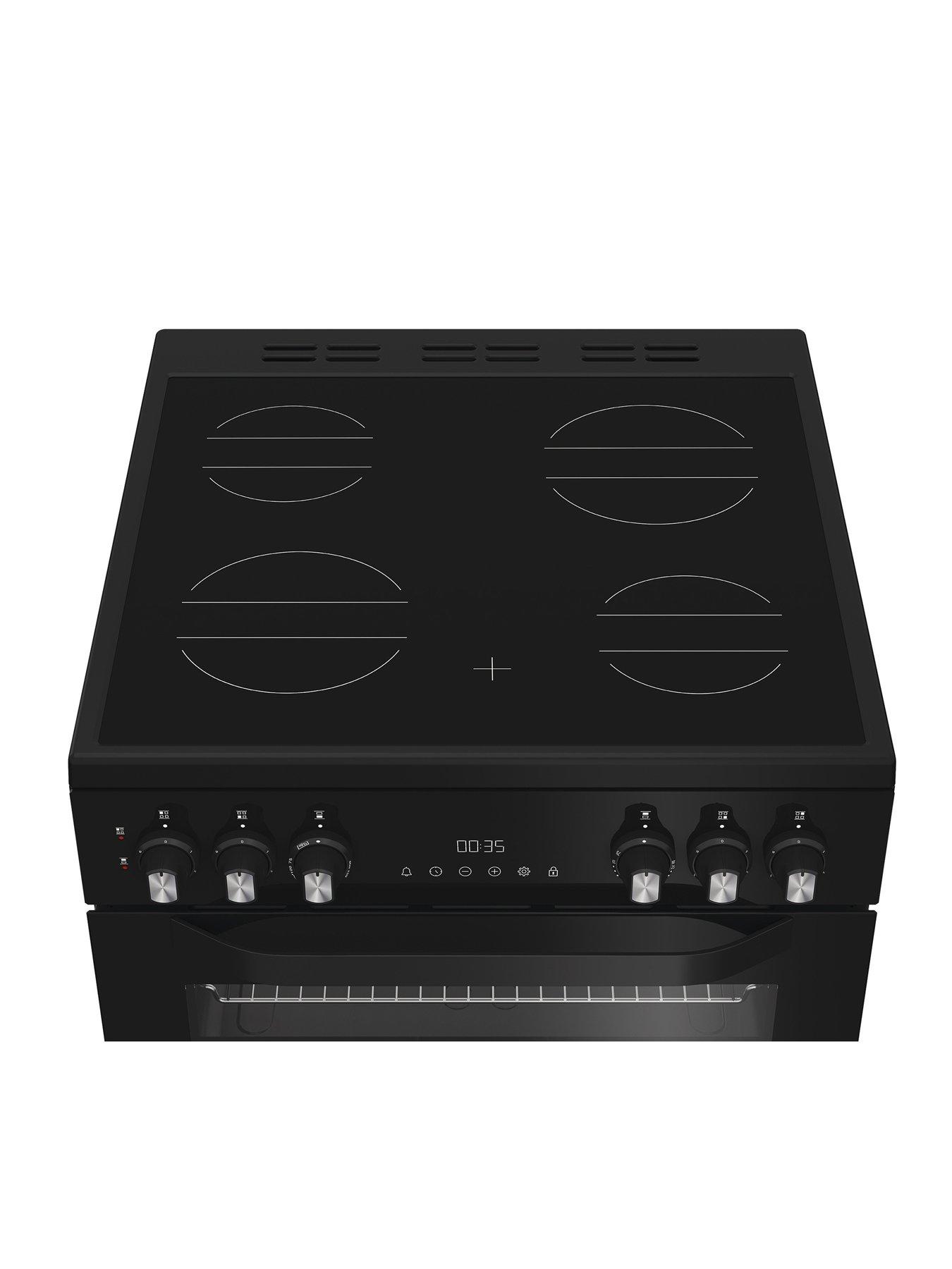 Image 3 of 6 of Hotpoint HDE6VDB1 - Electric Double Cooker - Black
