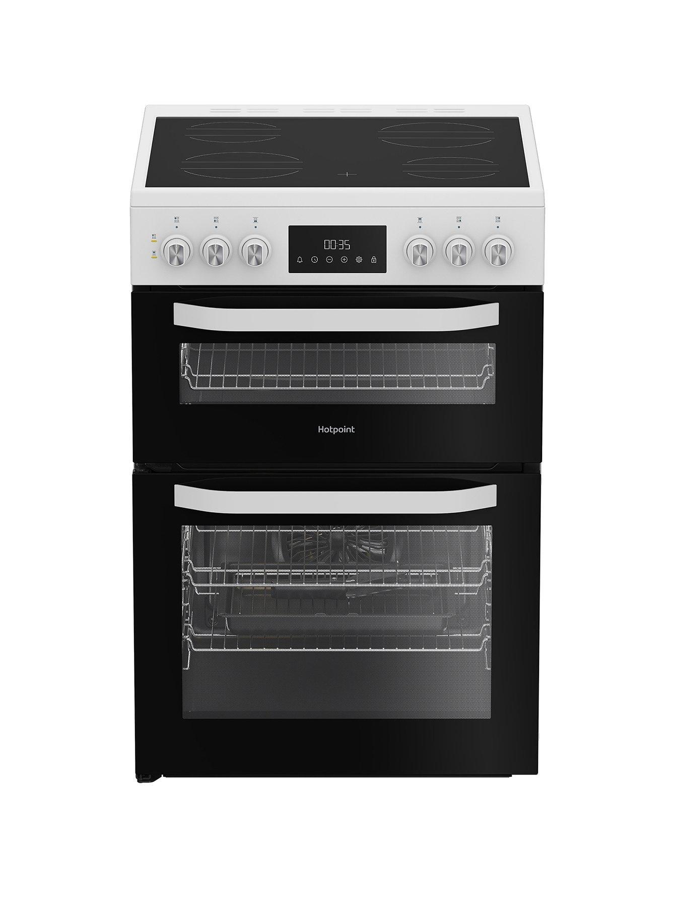 undefined HDE6VDW - Electric Double Cooker - White