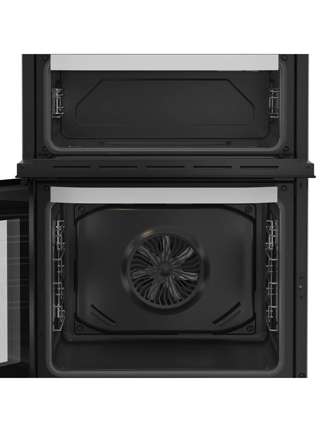 Image 6 of 6 of Hotpoint HDE6VDW - Electric Double Cooker - White