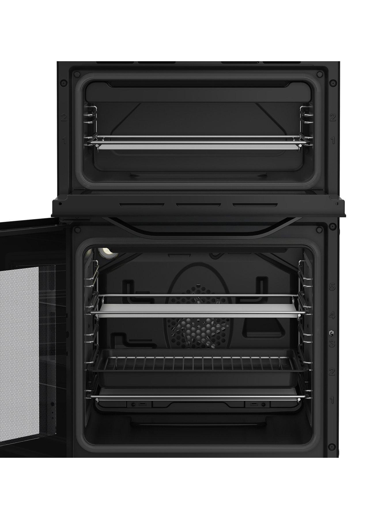 Image 4 of 6 of Hotpoint HDE5VDCB - Electric Double Cooker - Black