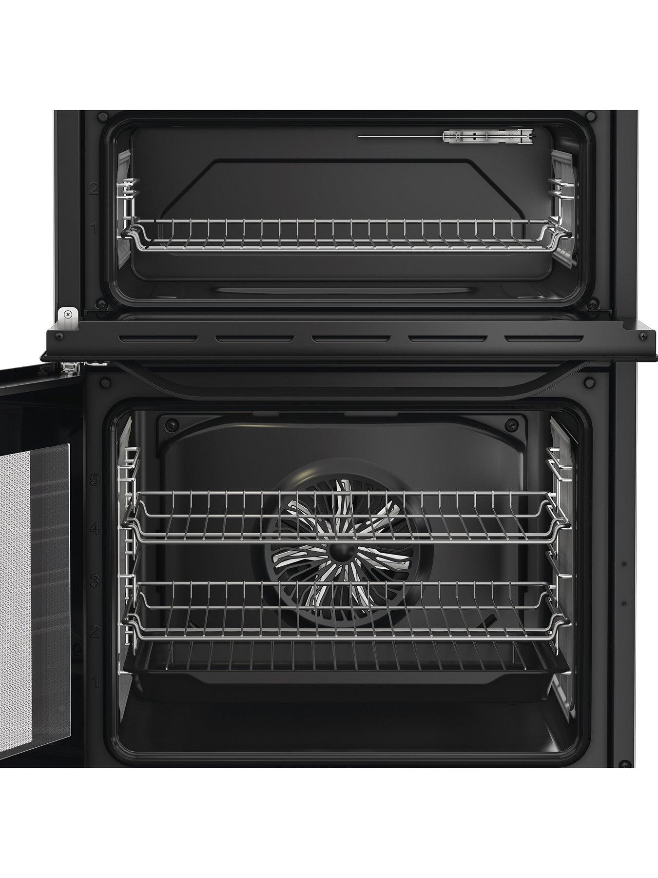 Image 4 of 6 of Hotpoint HDE6IDC2B1 - Electric Double Cooker - Black