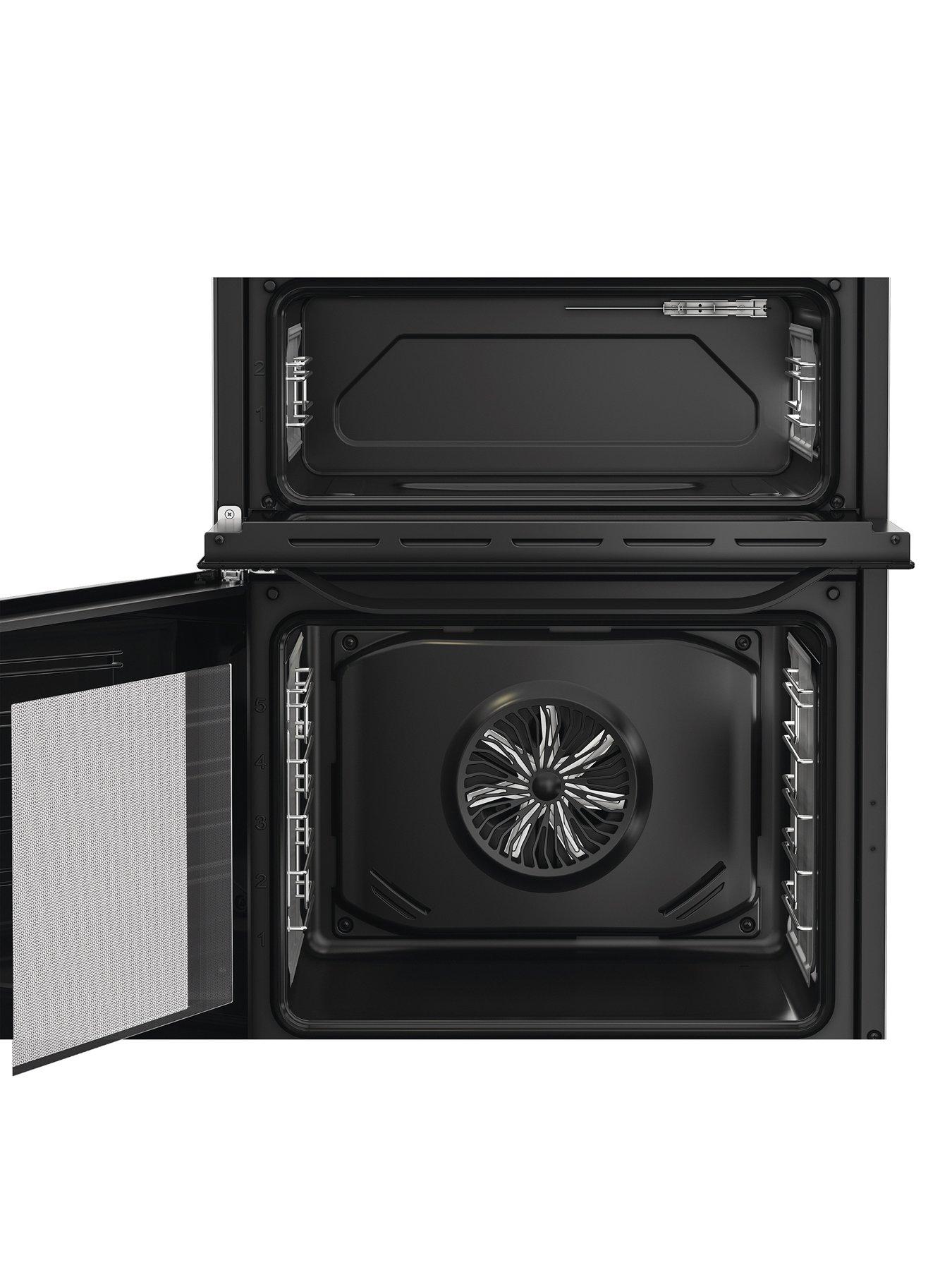Image 6 of 6 of Hotpoint HDE6IDC2B1 - Electric Double Cooker - Black