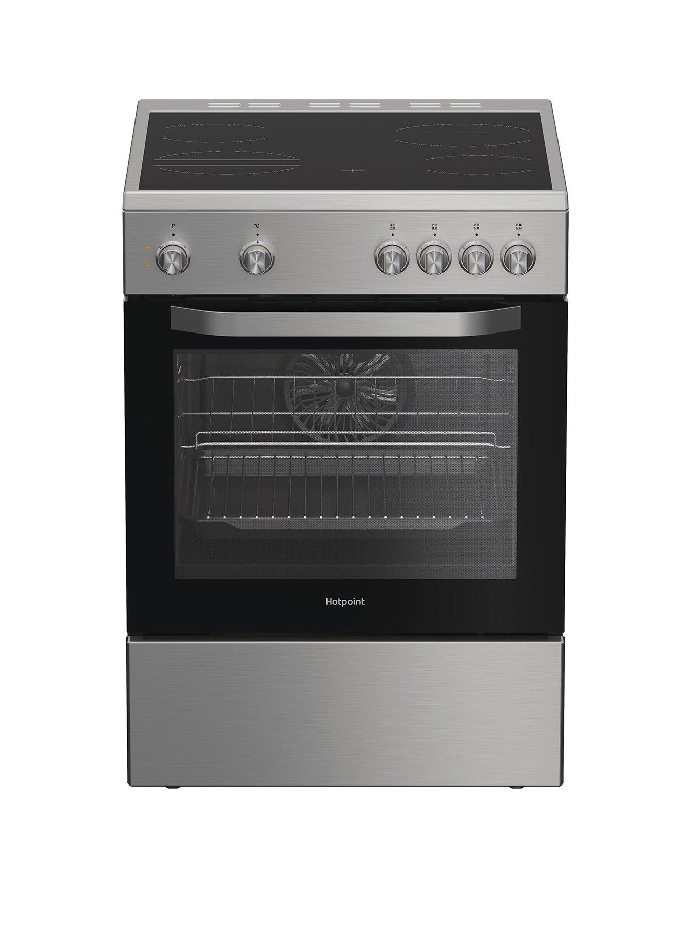 undefined H6V5KMX/UK - Electric Single Cooker with Multiflow Technology - Silver