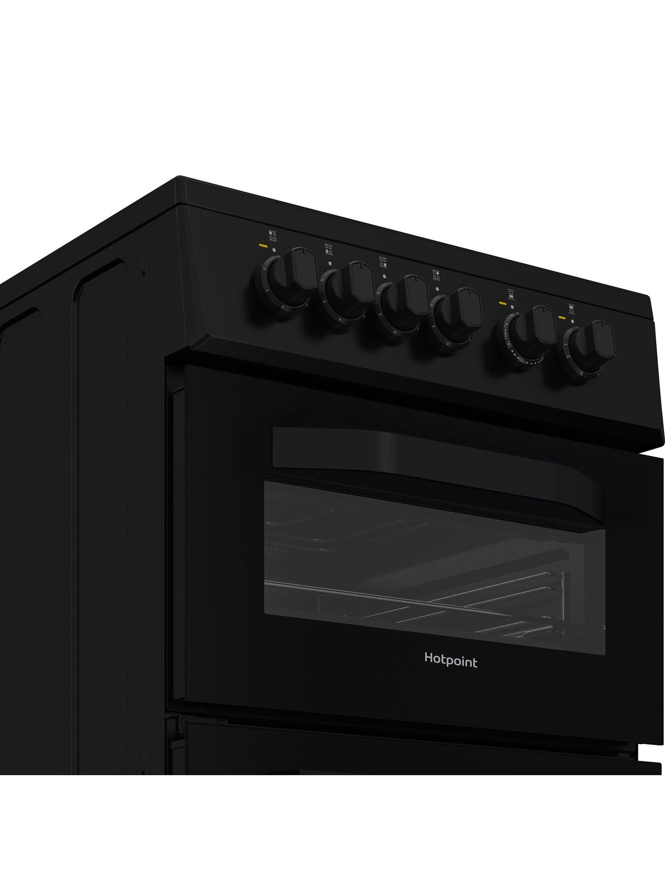 Image 5 of 6 of Hotpoint HTE5VCB - Electric Twin Cooker - Black
