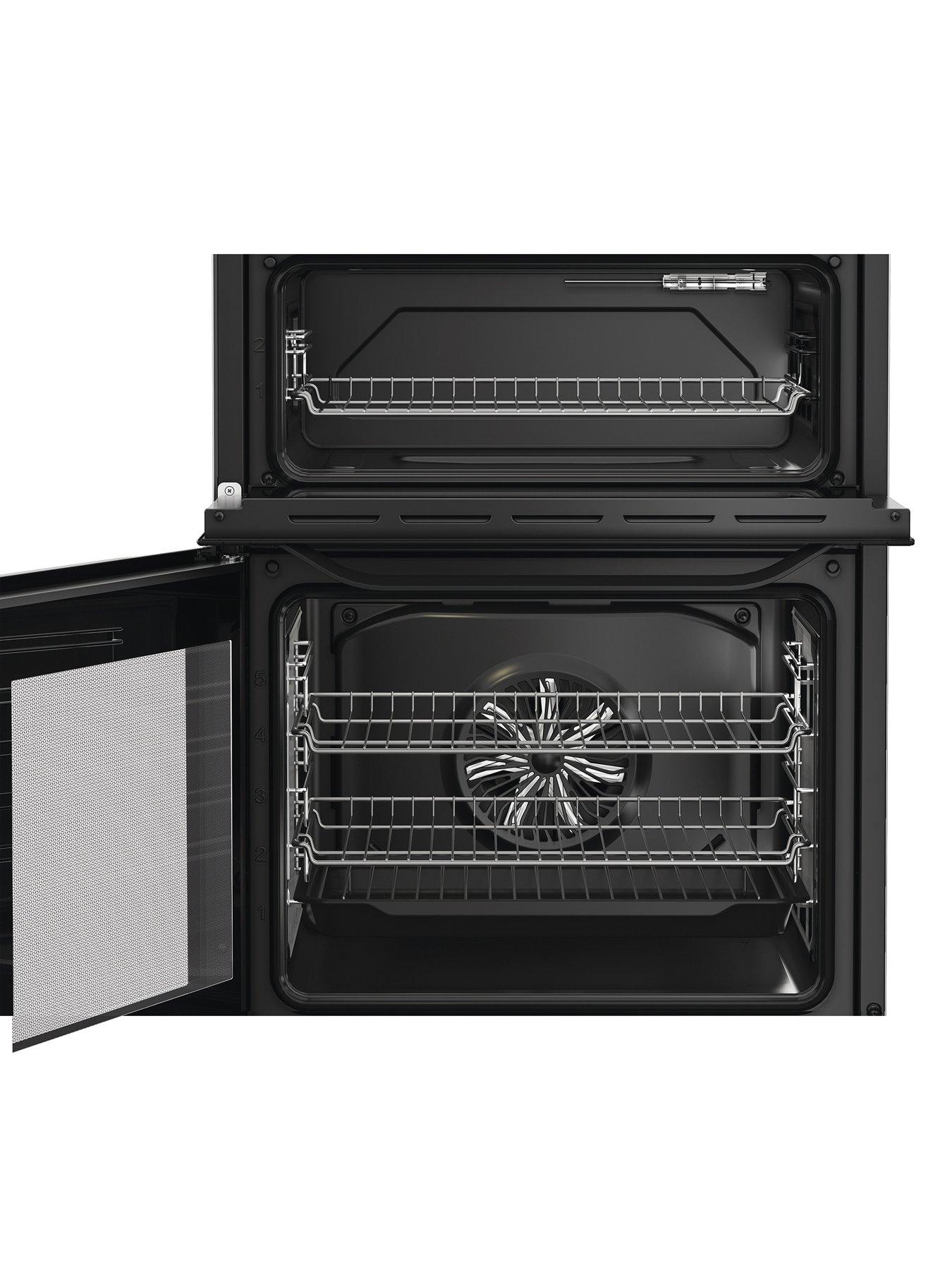 Image 4 of 6 of Hotpoint HTE6VDCB1 - Electric Twin Cooker with Multiflow Technology - Black