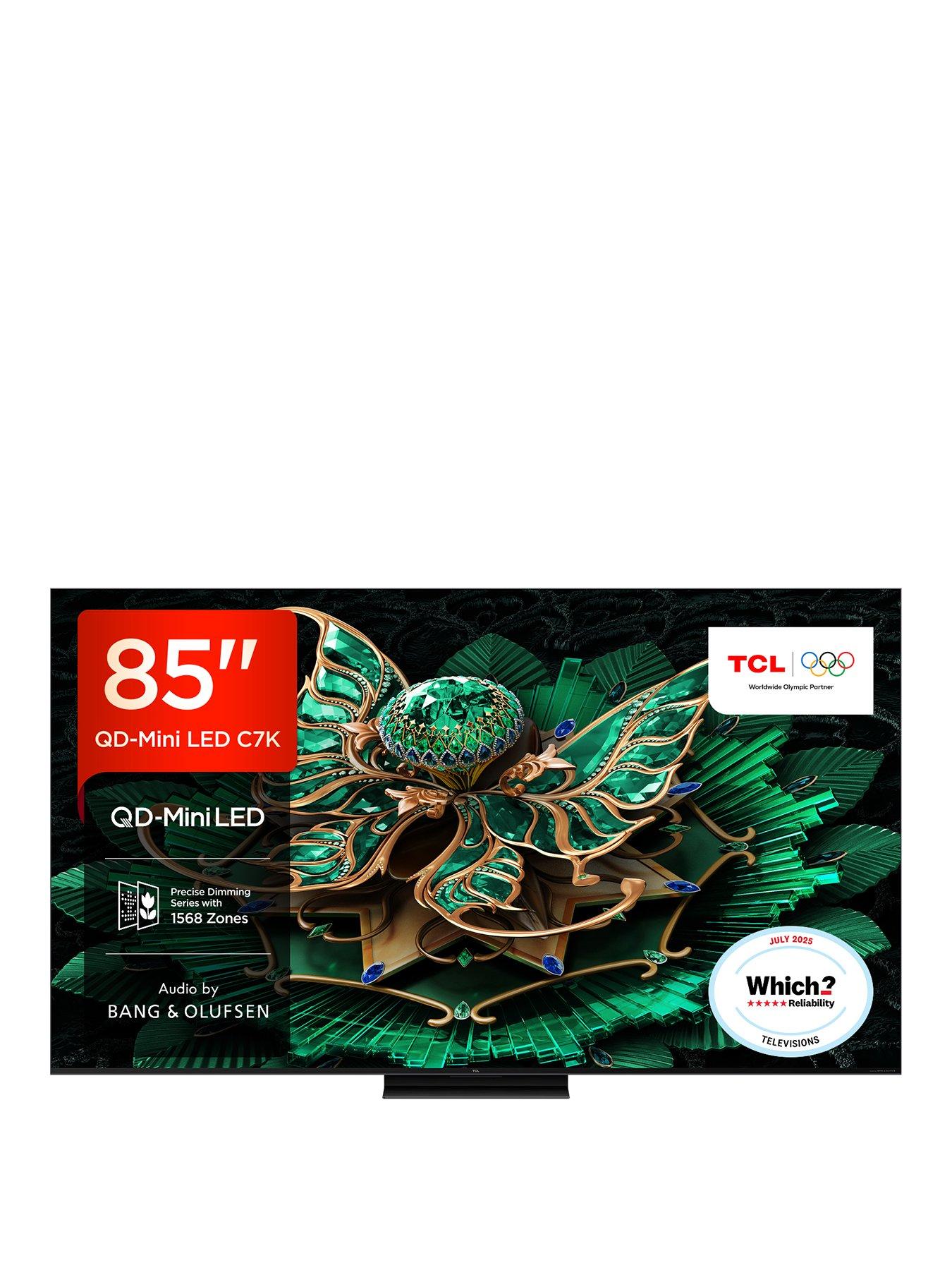 TCL 85C7K 85" QD MiniLED 4K HDR Google Smart TV - 85C7K-UK