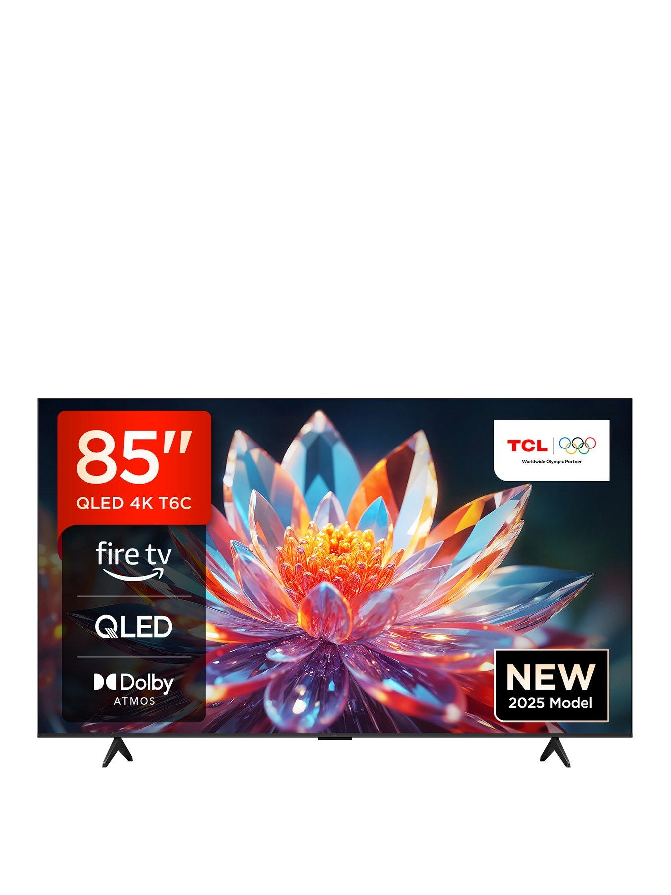 undefined 85T6C-UK, 4K QLED Fire Freely