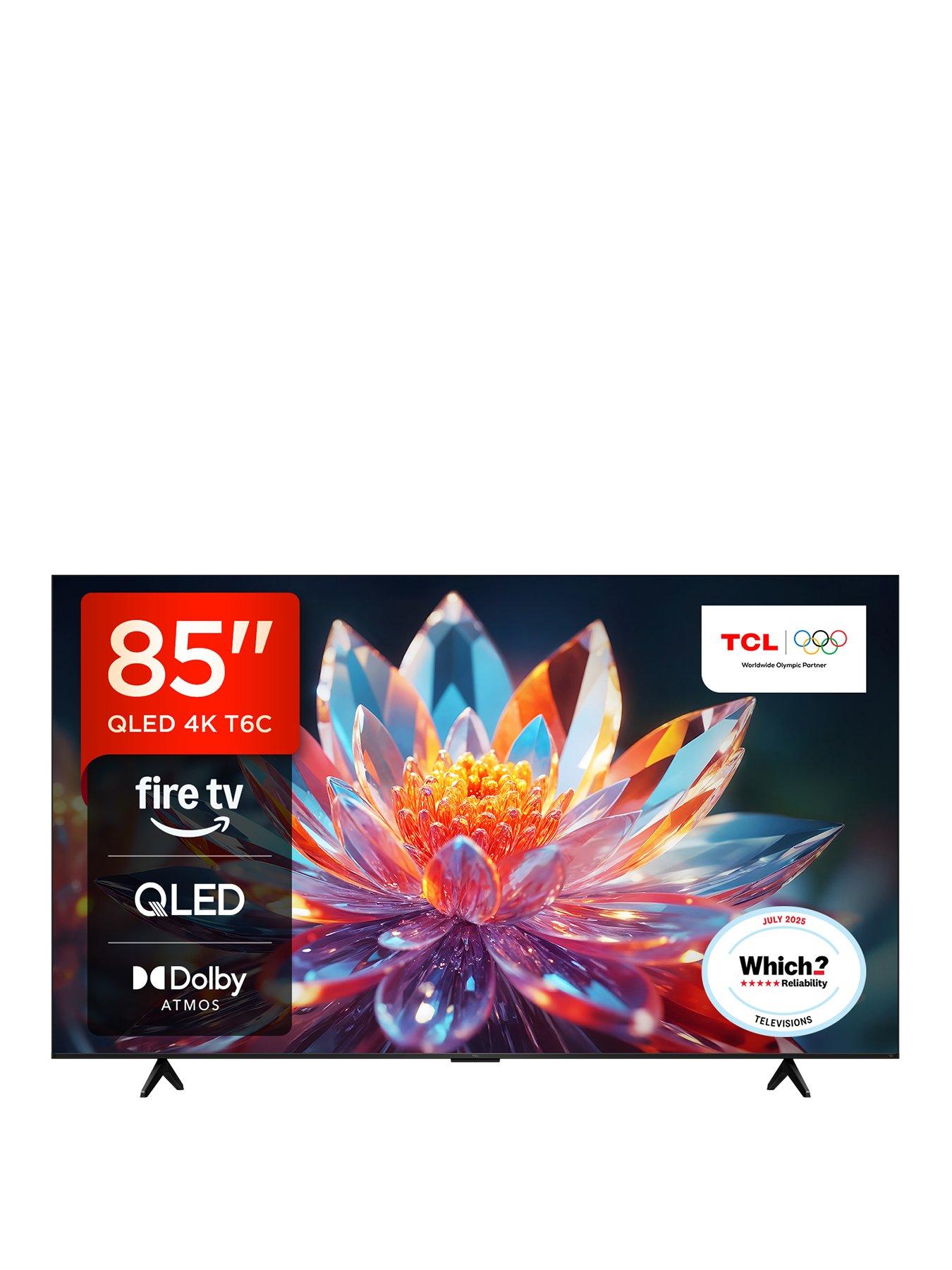 Image 1 of 7 of TCL 85T6C-UK, 4K QLED Fire Freely