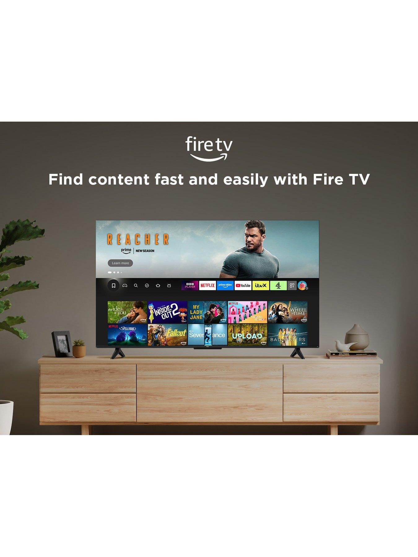 Image 6 of 7 of TCL 75T6C 75" QLED 4K HDR Fire Smart TV with Freely - 75T6C-UK