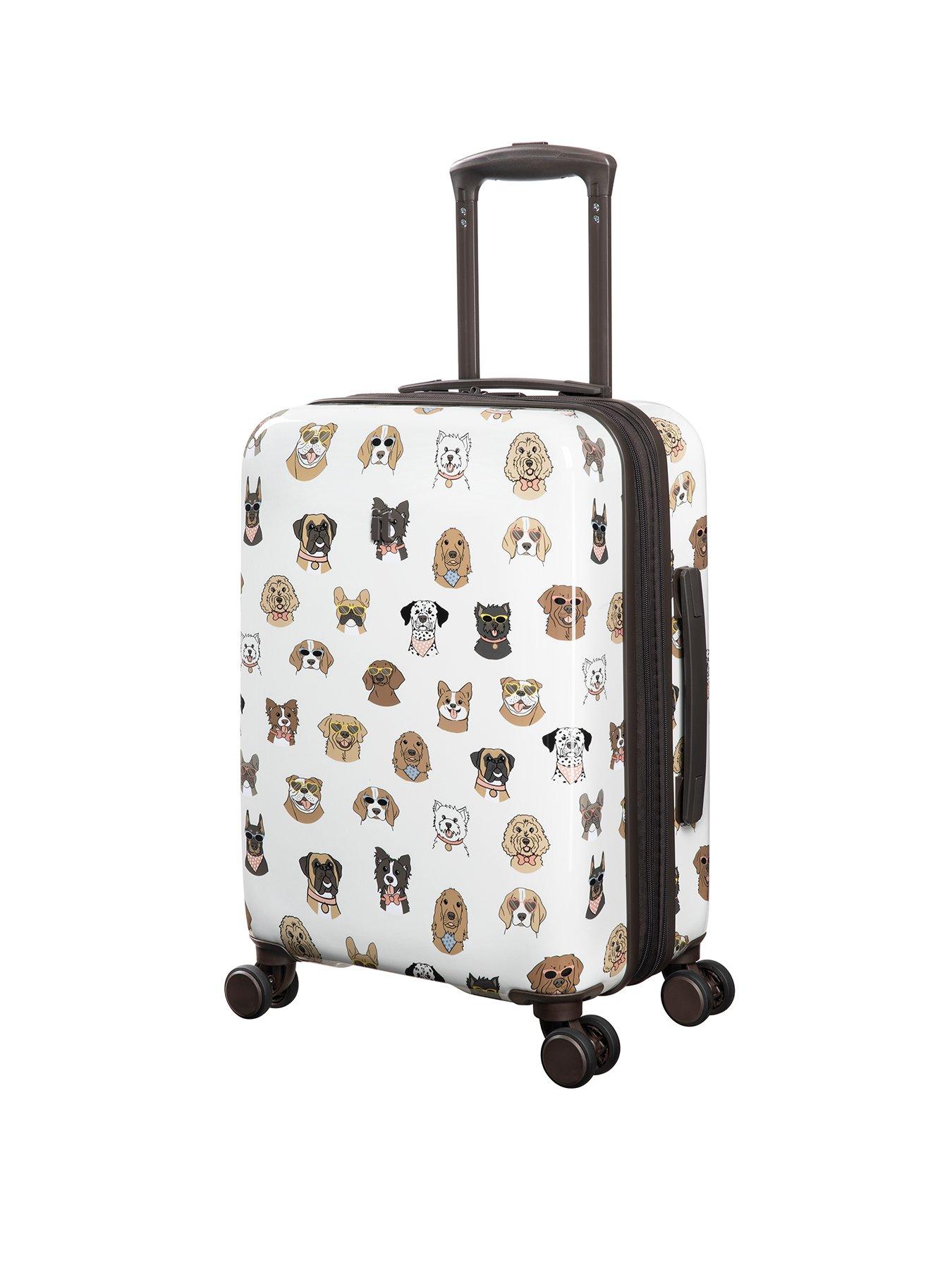 it Luggage Sheen Groovy Dog Print Hardshell Cabin Suitcase Very