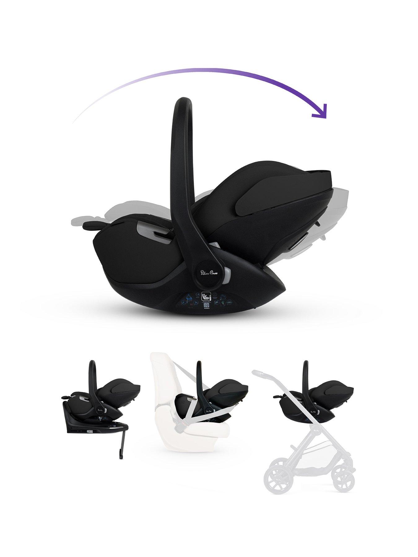 Image 5 of 8 of Silver Cross Glide Plus 360, Approach Plus 360 and Base Plus 360 - Iconic Black
