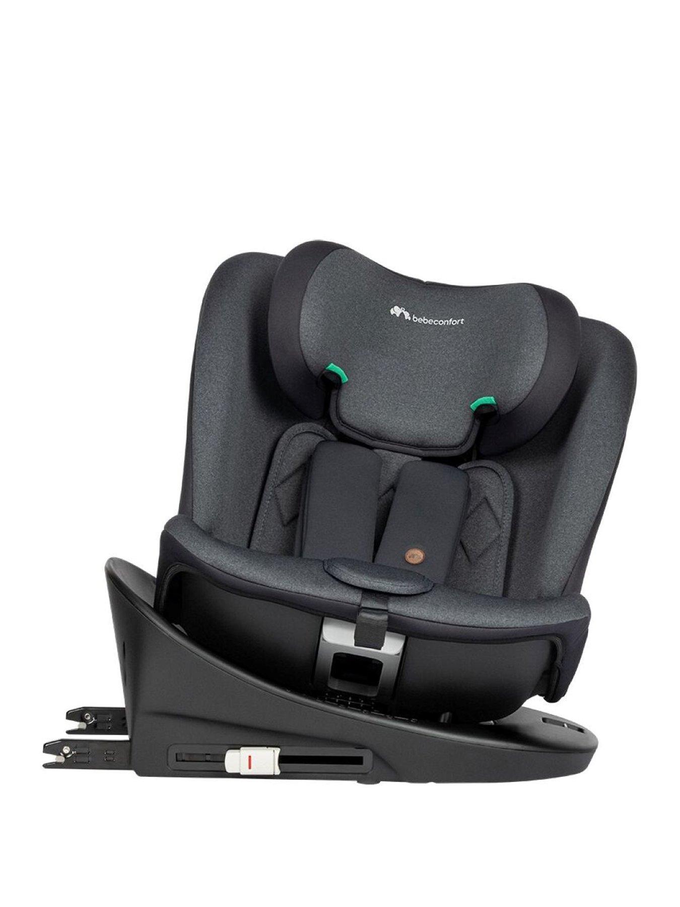 Bebe Confort EvoluFix 360 Spin i-Size Car Seat (Birth - 12 years) - Tinted Black