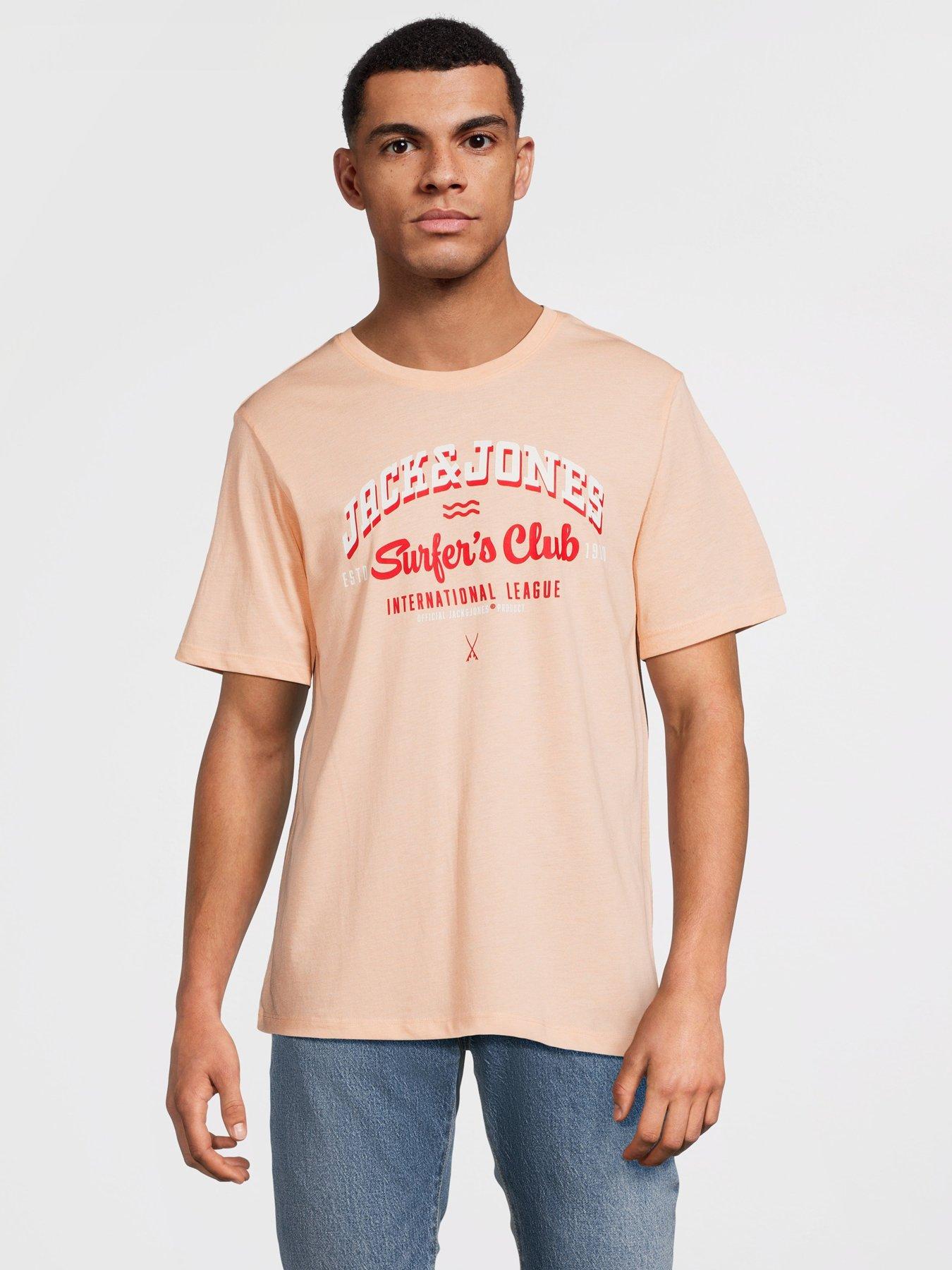 undefined Logo Graphic T-Shirt - Light Orange