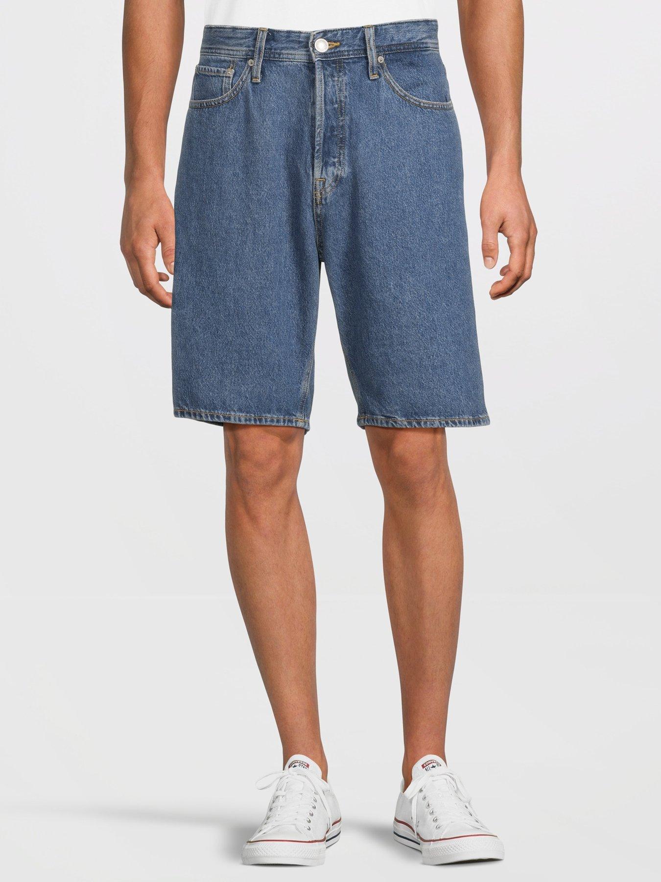 undefined Alex Denim Shorts - Blue