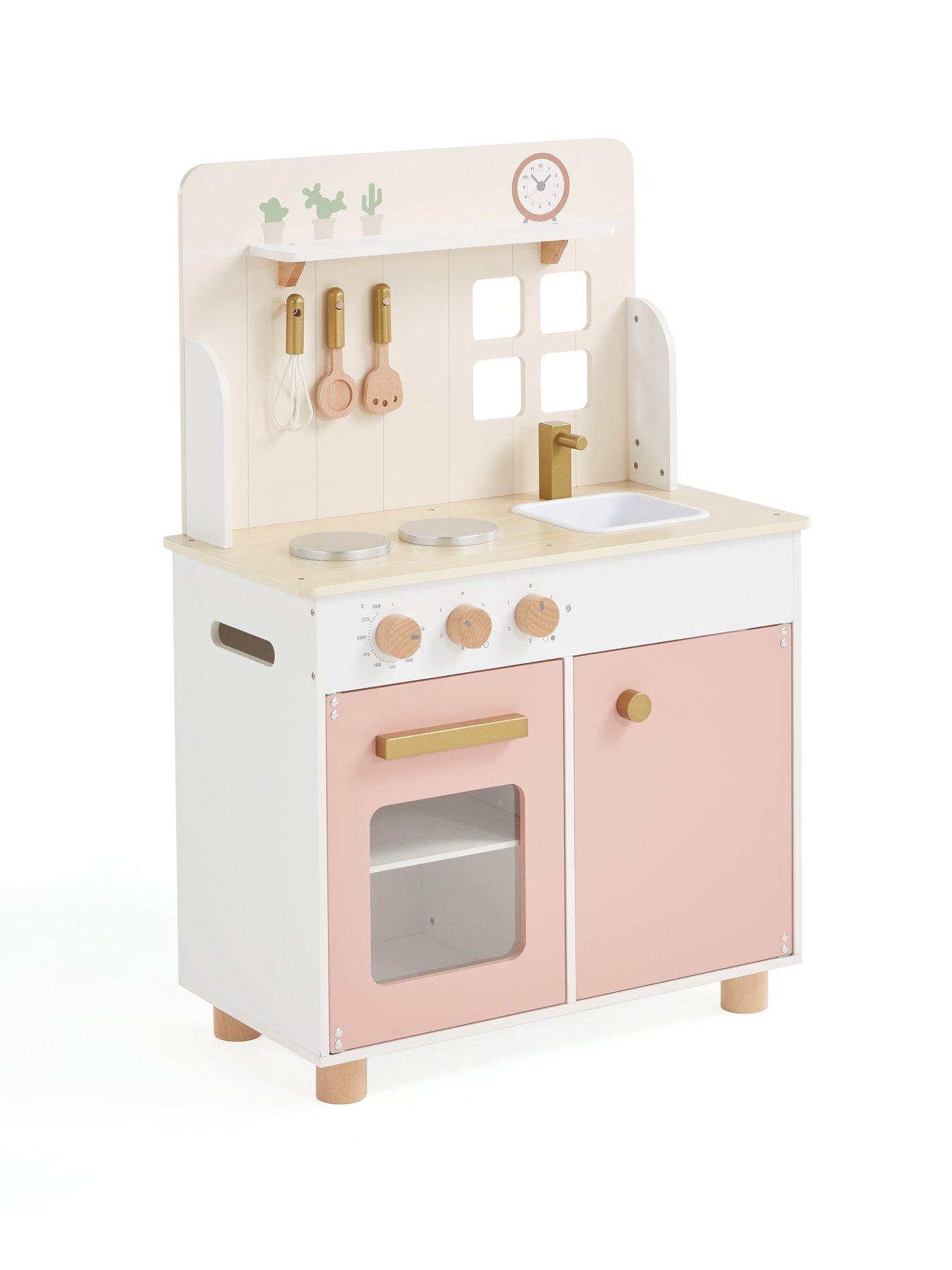 Image 3 of 7 of Acorn Floorstanding Wooden Kitchen Playset -&nbsp;Blush