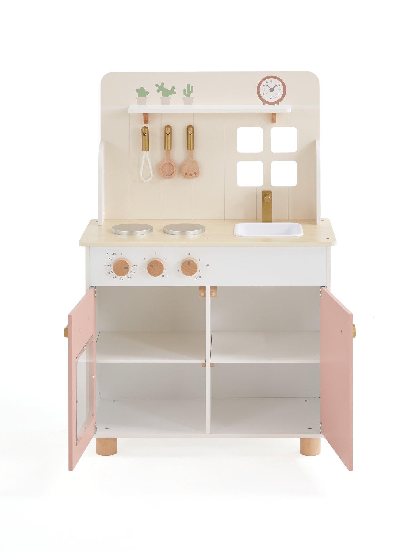 Image 4 of 7 of Acorn Floorstanding Wooden Kitchen Playset -&nbsp;Blush